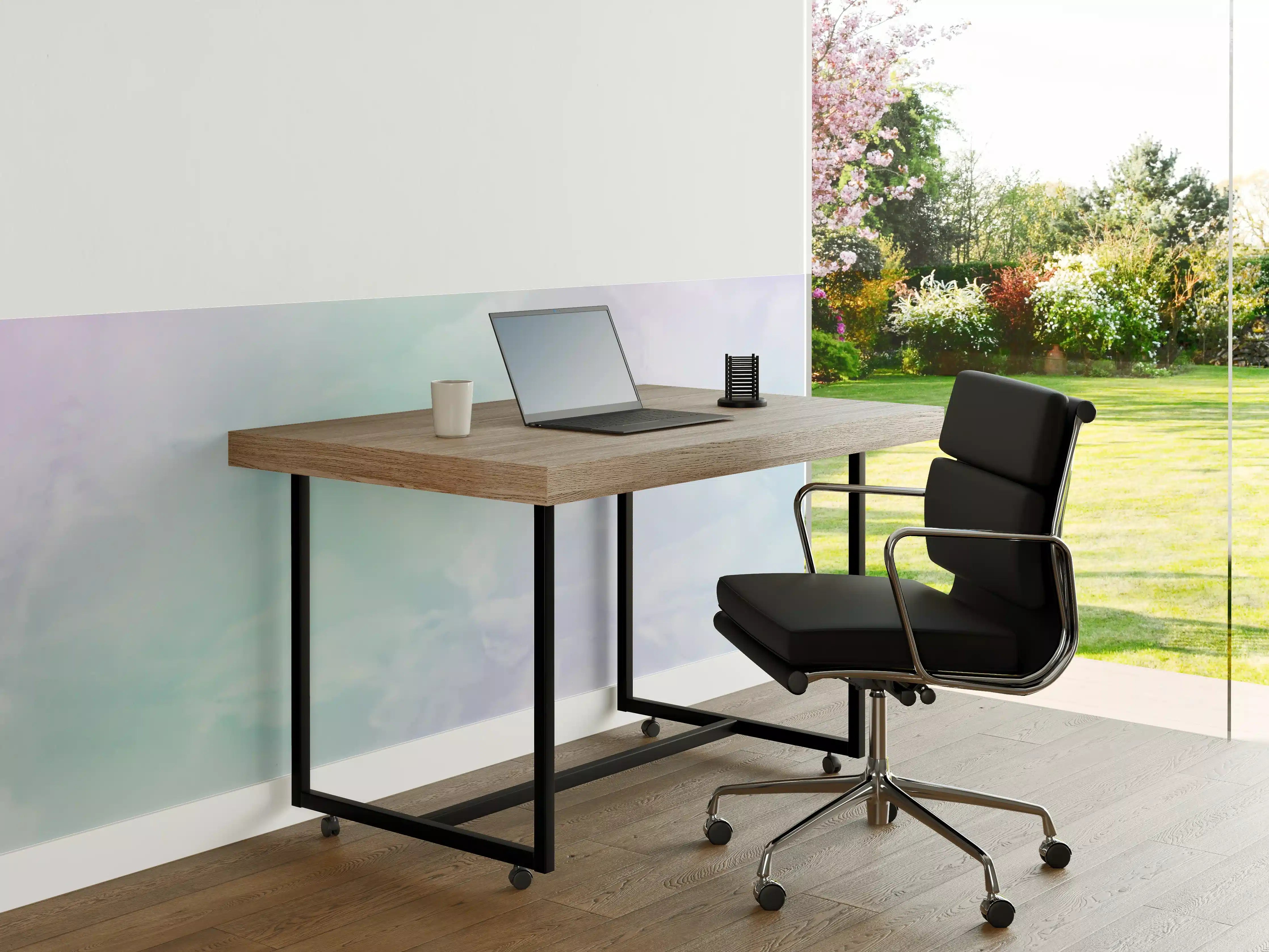 Büro Wandgestaltung - Nahaufnahme von Pastellfarbigem Marmor