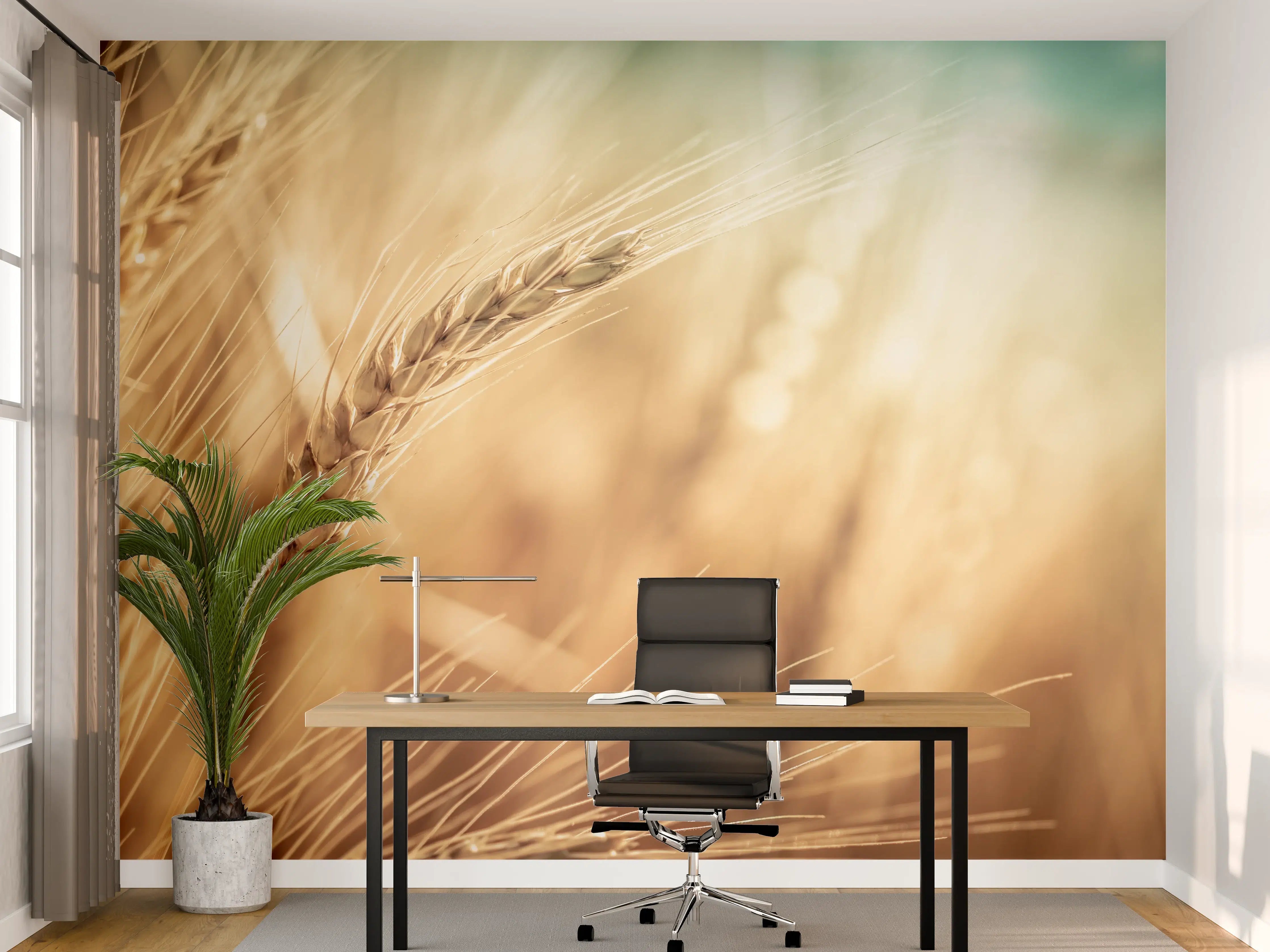 Büro Wandgestaltung - Nahaufnahme von einer Frühlingsblume