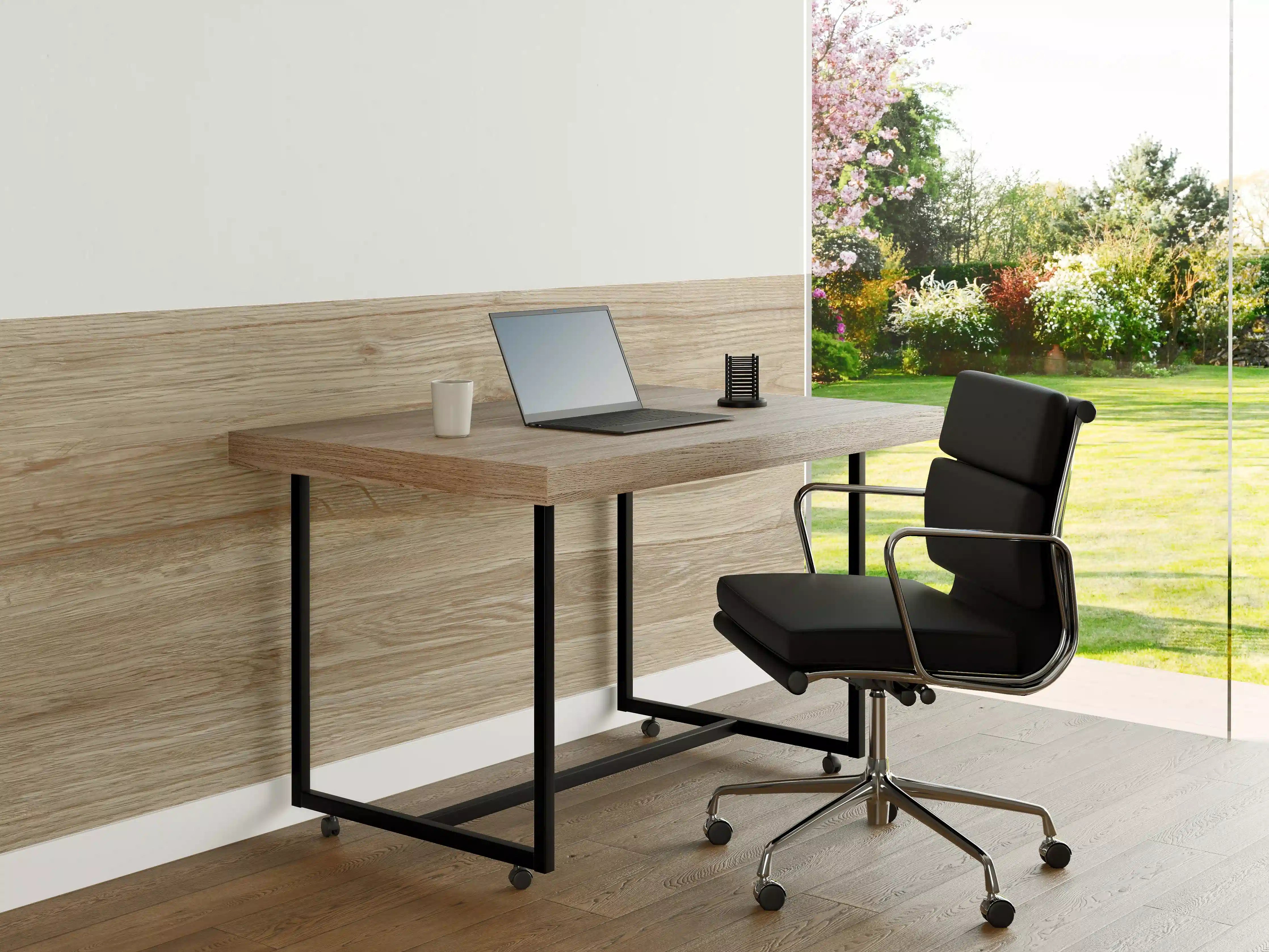 Büro Wandgestaltung - Natürliche Holztextur Hintergrund