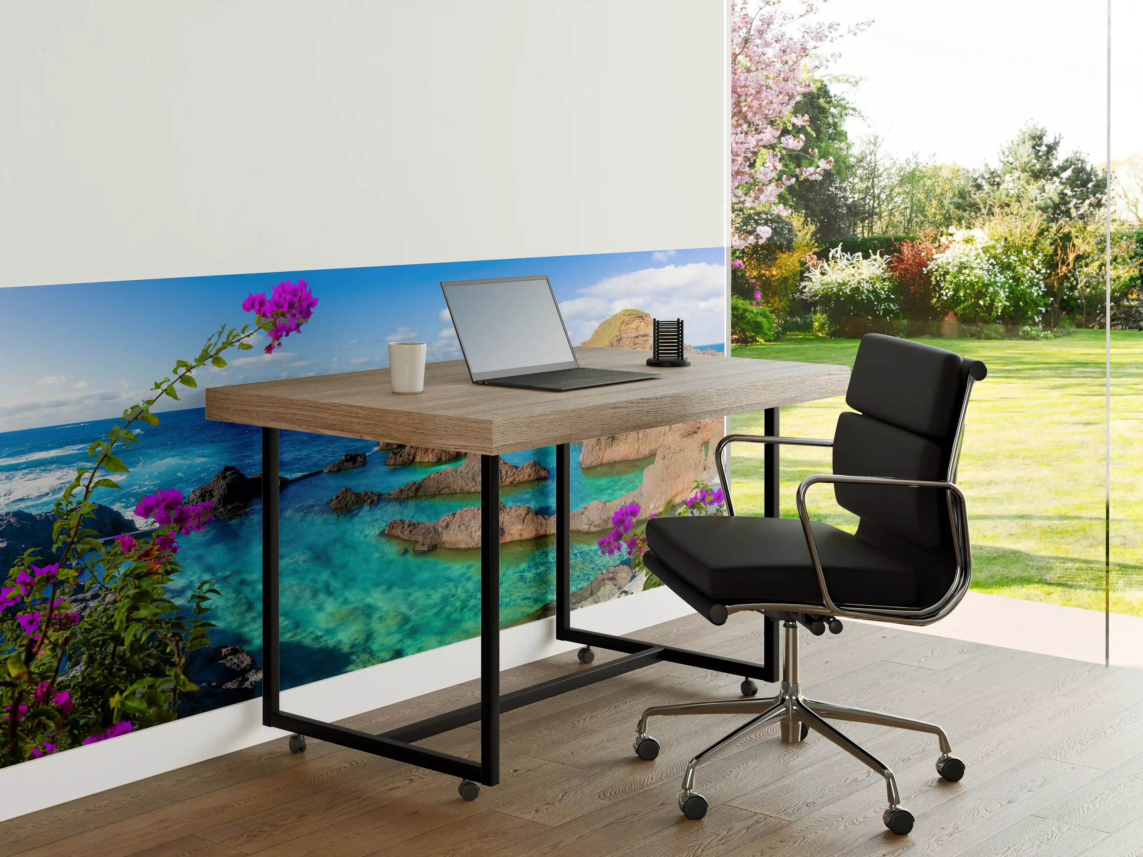 Büro Wandgestaltung - Naturpool in Porto Moniz