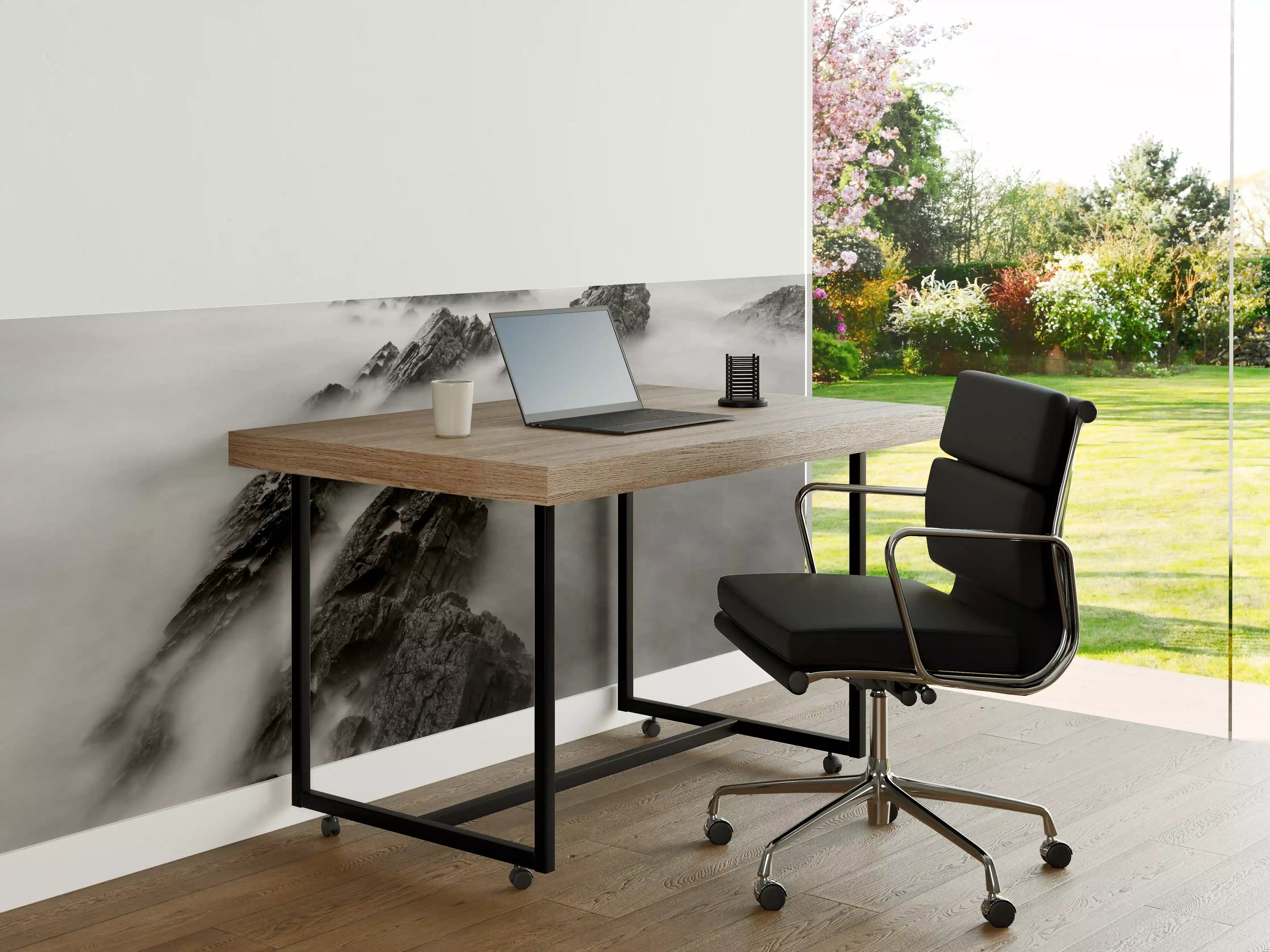 Büro Wandgestaltung - Nebelmeer über Felsformationen