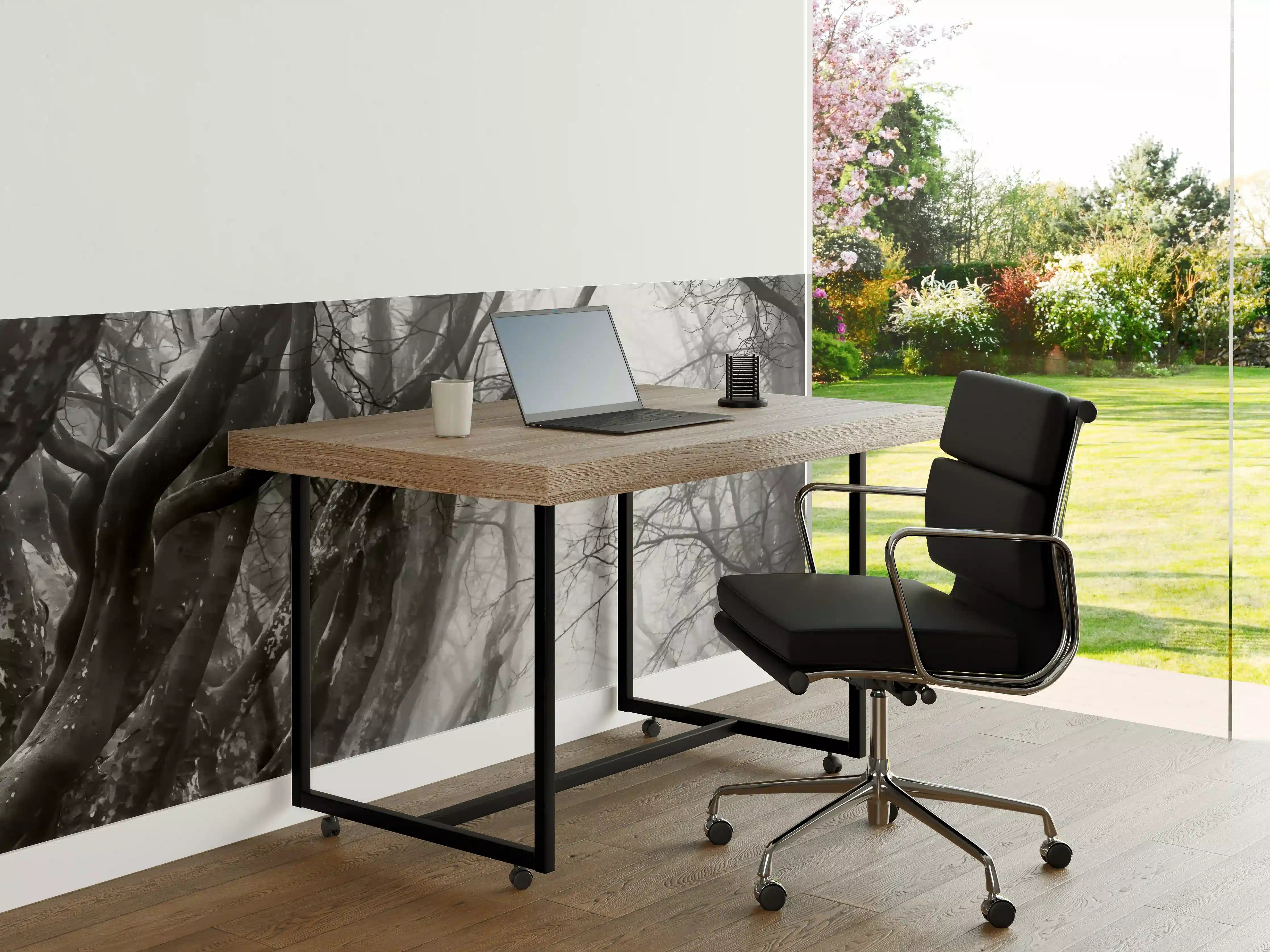 Büro Wandgestaltung - Nebliger Spaziergang