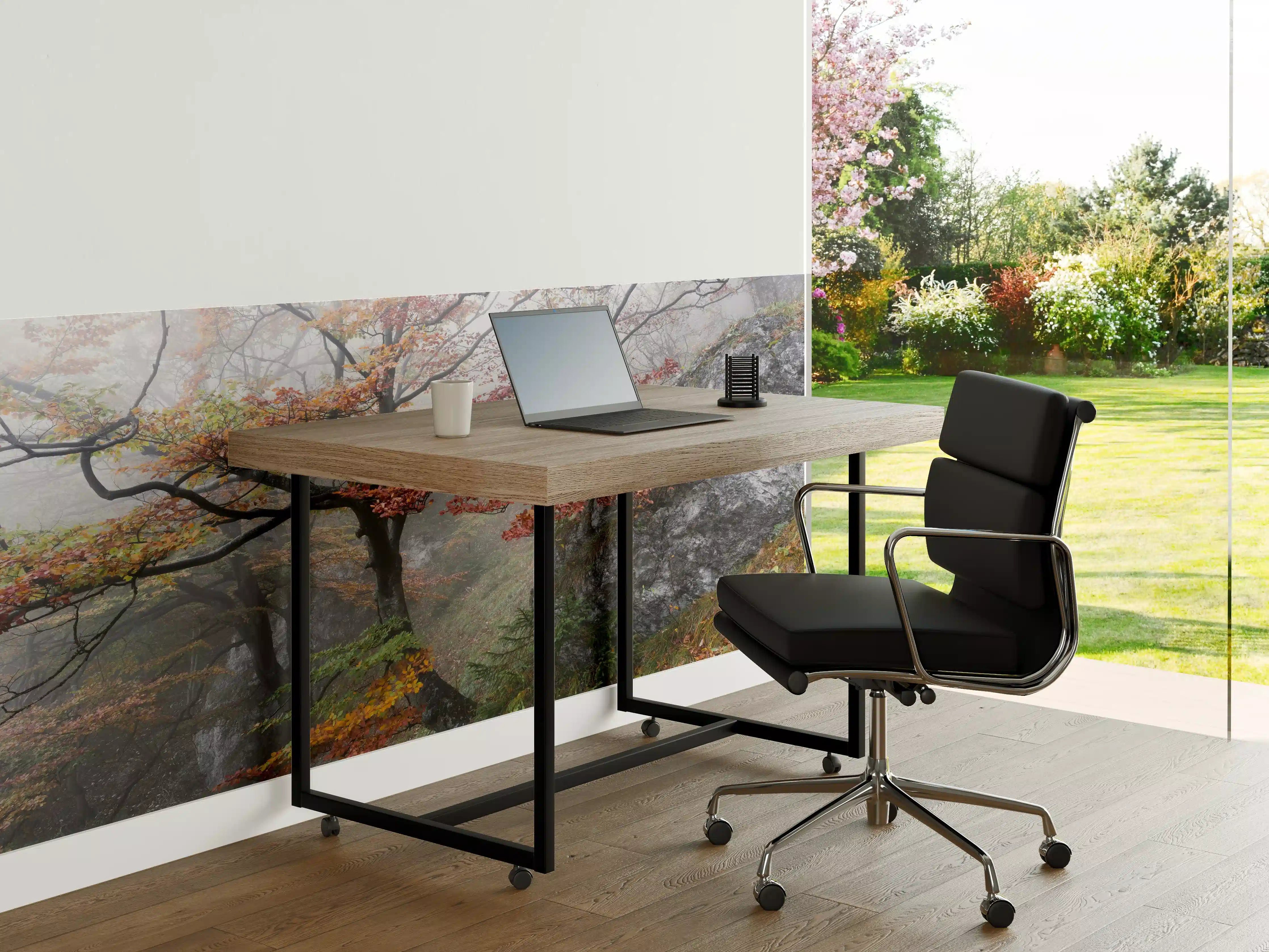 Büro Wandgestaltung - Nebliger Wald - Slowakei
