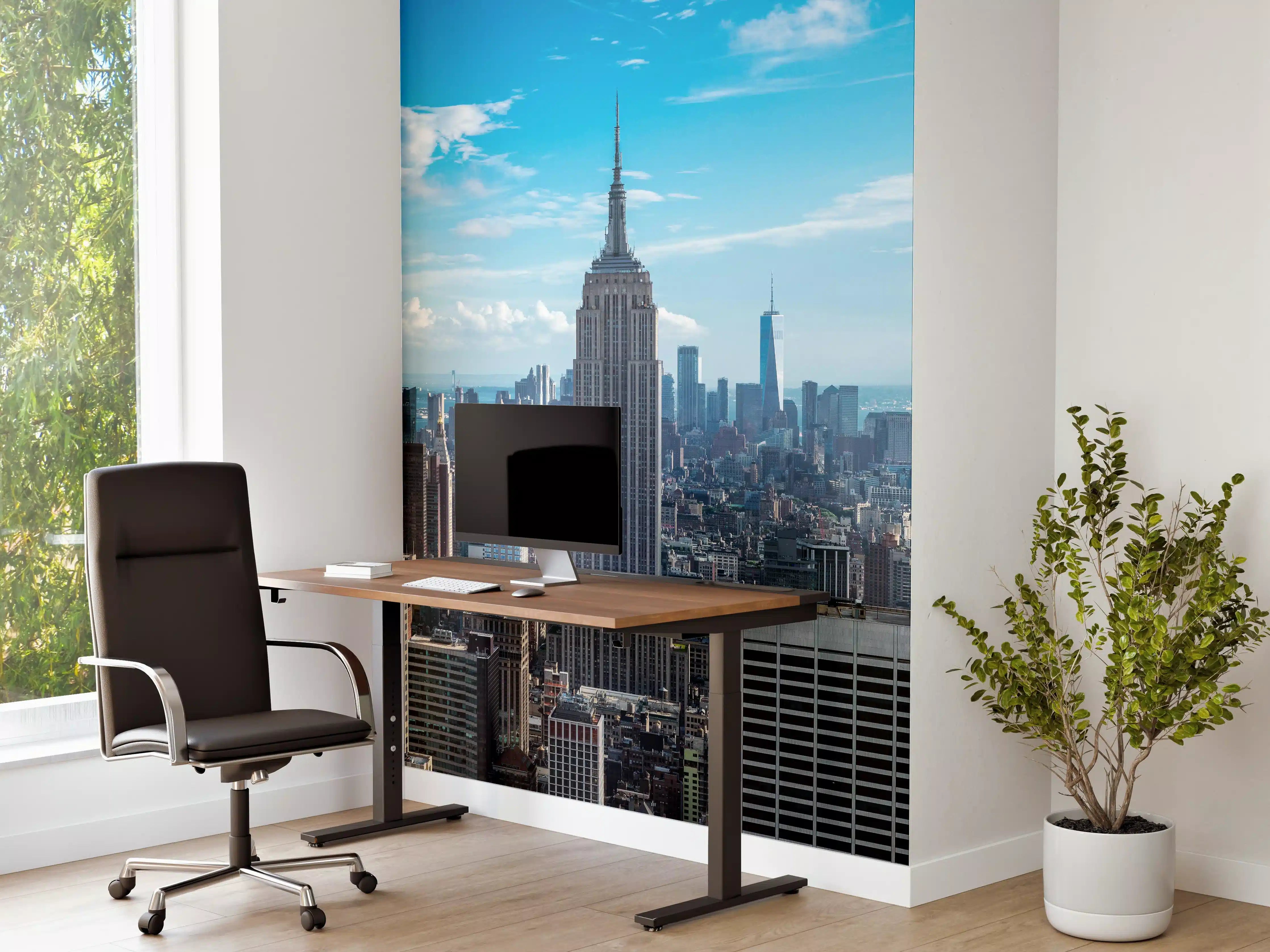 Büro Wandgestaltung - New York City Skyline mit Empire State Building
