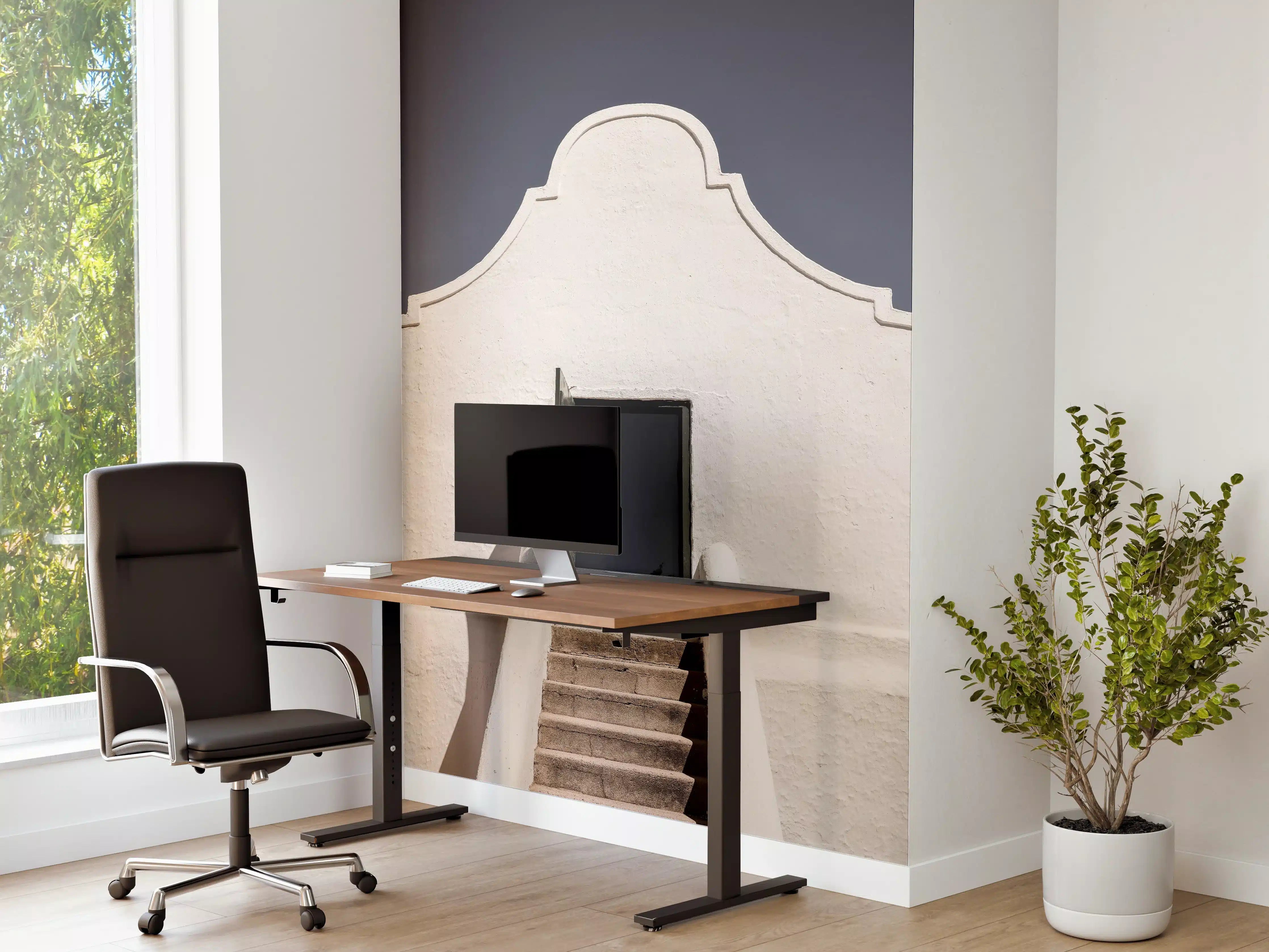 Büro Wandgestaltung - Offene Tür - Weißes Gebäude