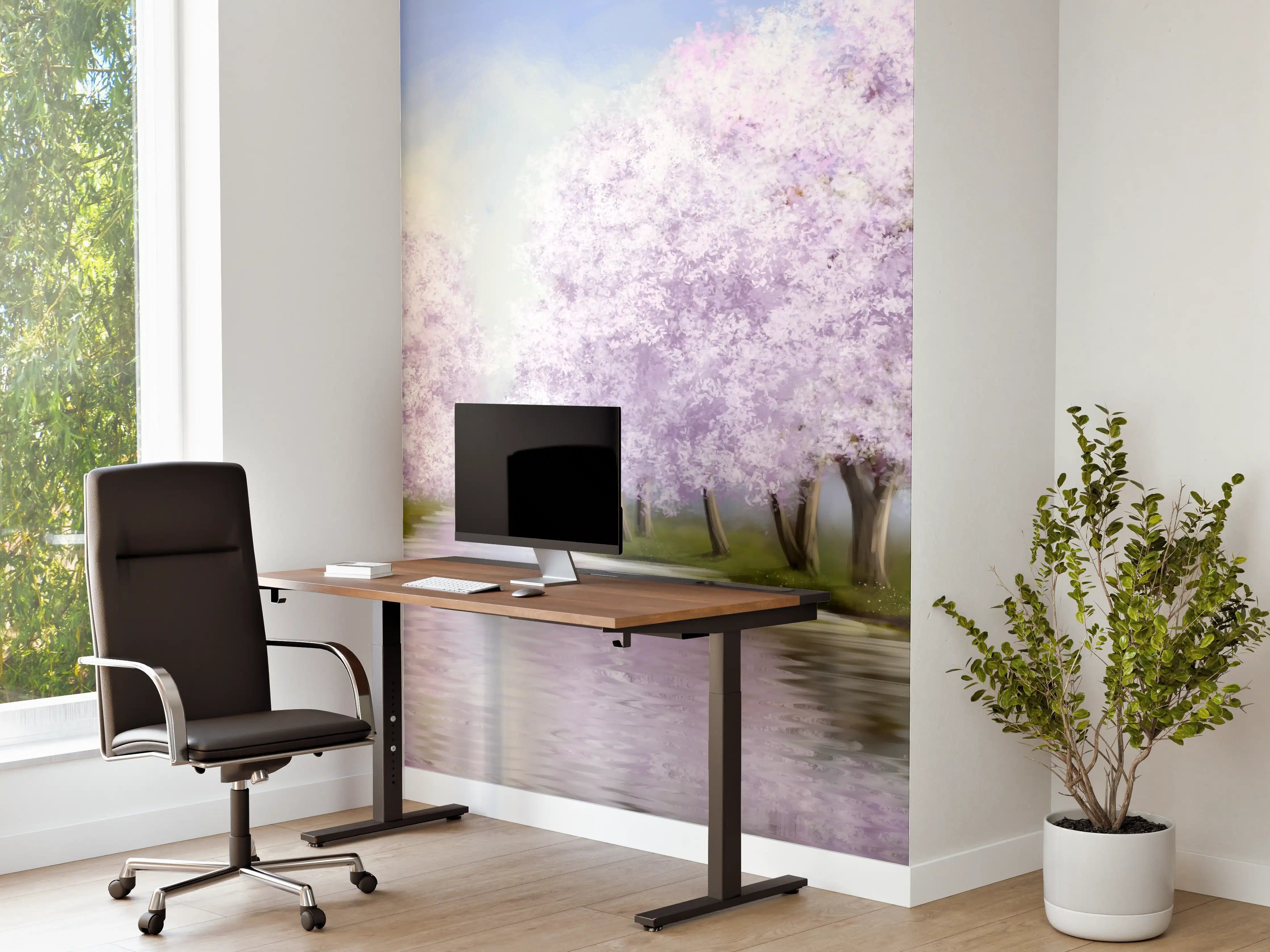 Büro Wandgestaltung - Ölgemälde einer wunderschönen Landschaft