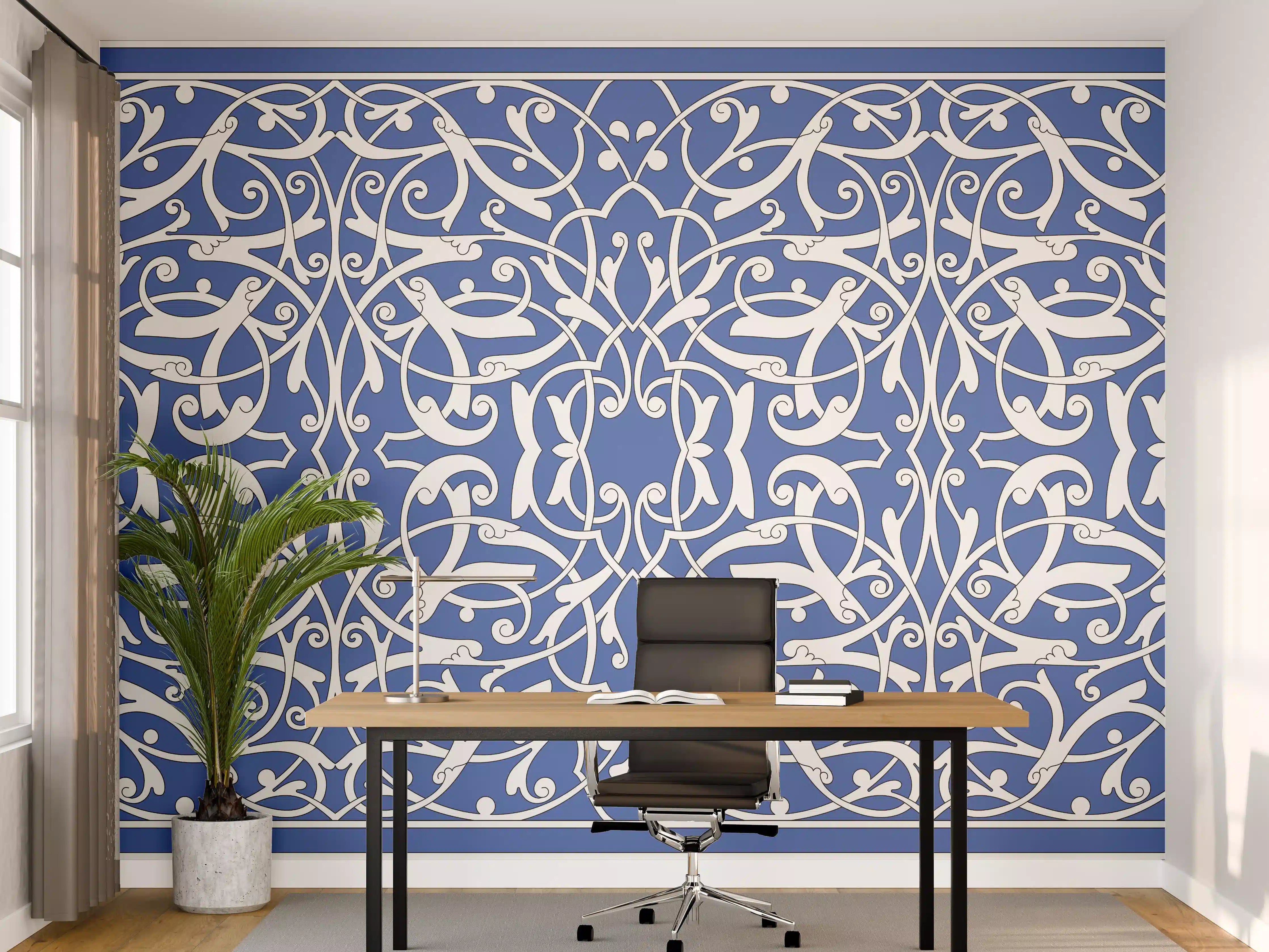 Büro Wandgestaltung - Orientalische Fliesen 2