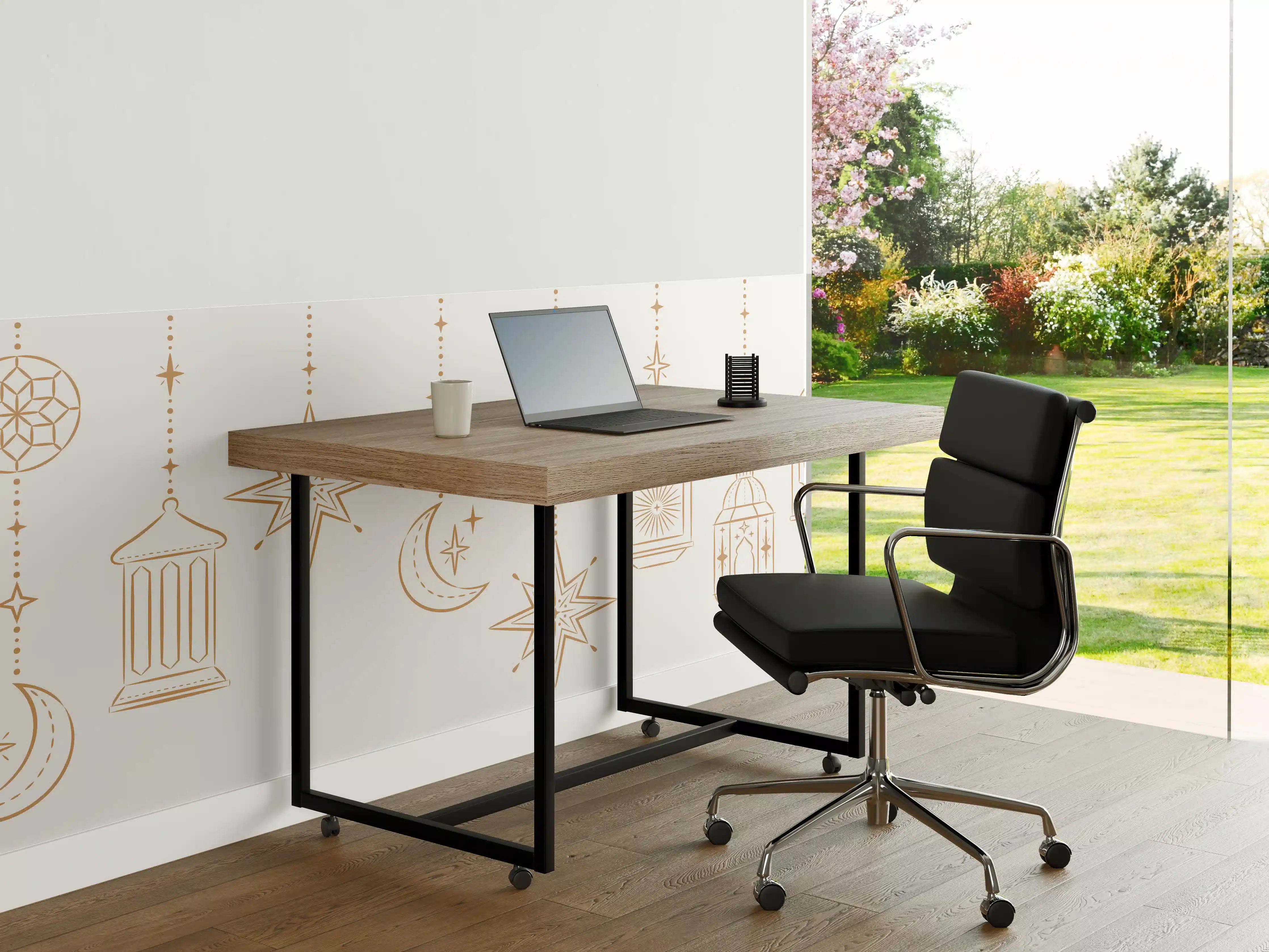 Büro Wandgestaltung - Orientalische Gold Motiv Girlande