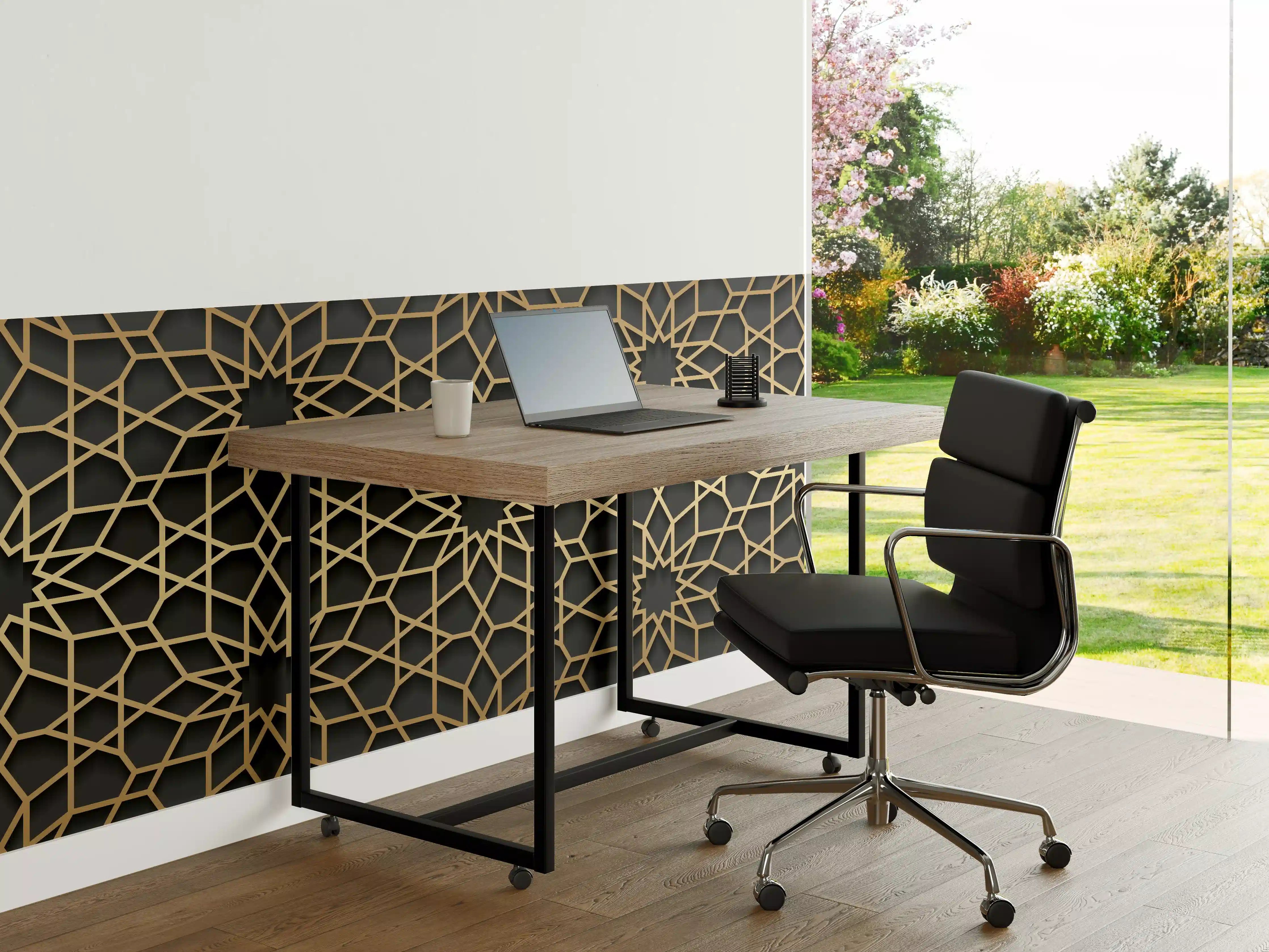 Büro Wandgestaltung - Orientalische Muster