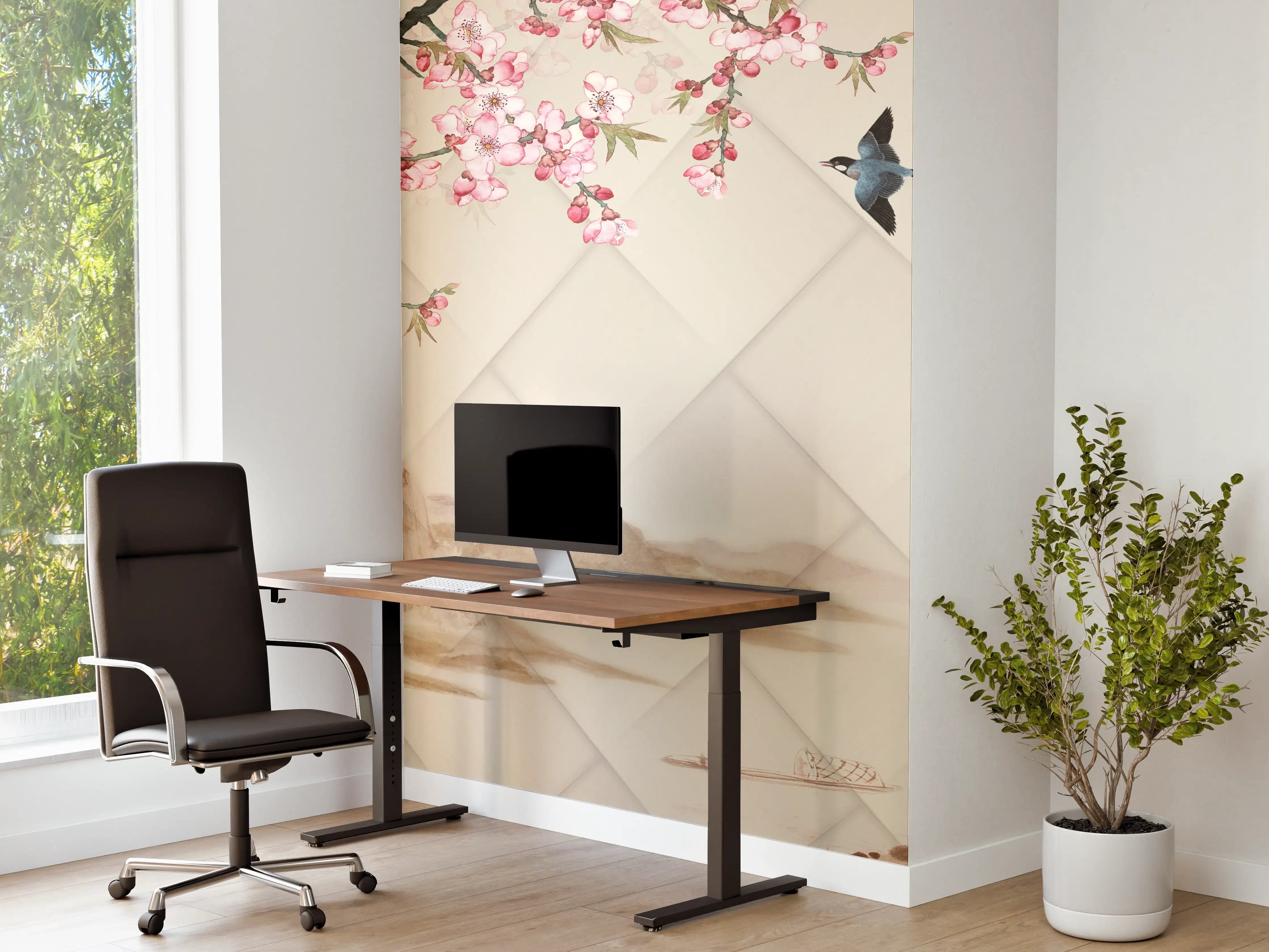 Büro Wandgestaltung - Orientalisches Motiv - Frühling