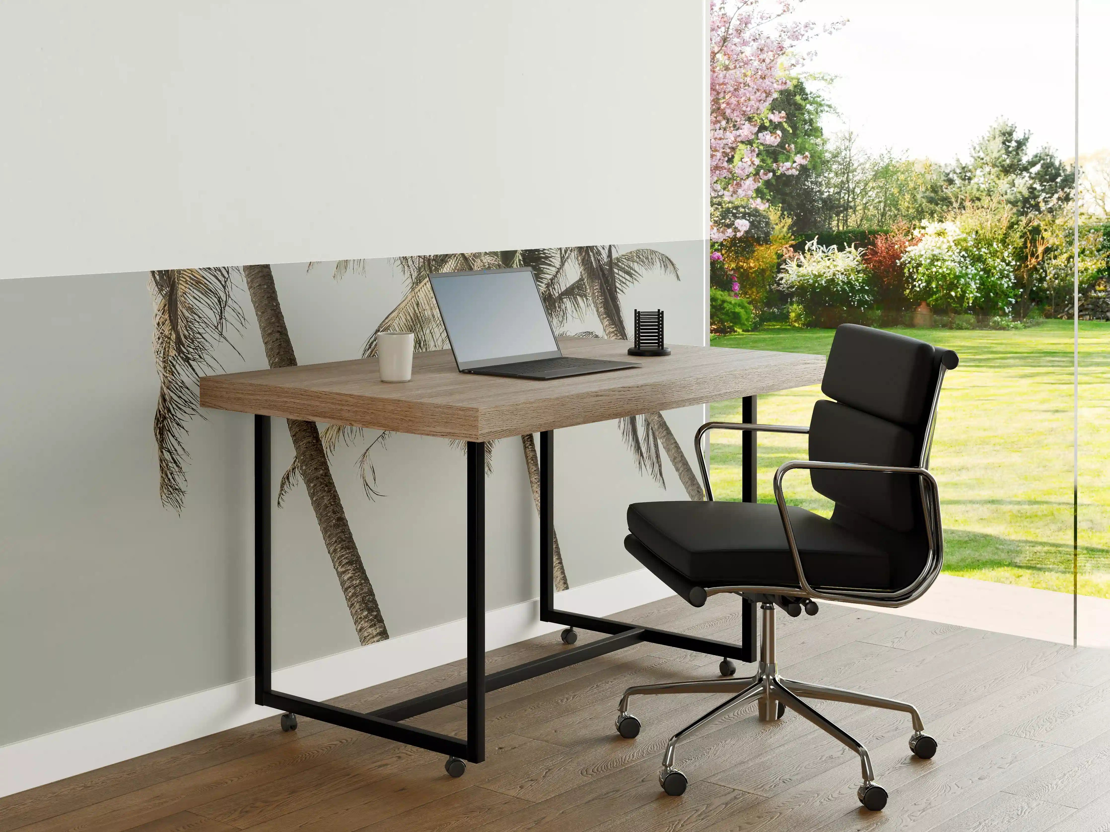 Büro Wandgestaltung - Palmen am Meer
