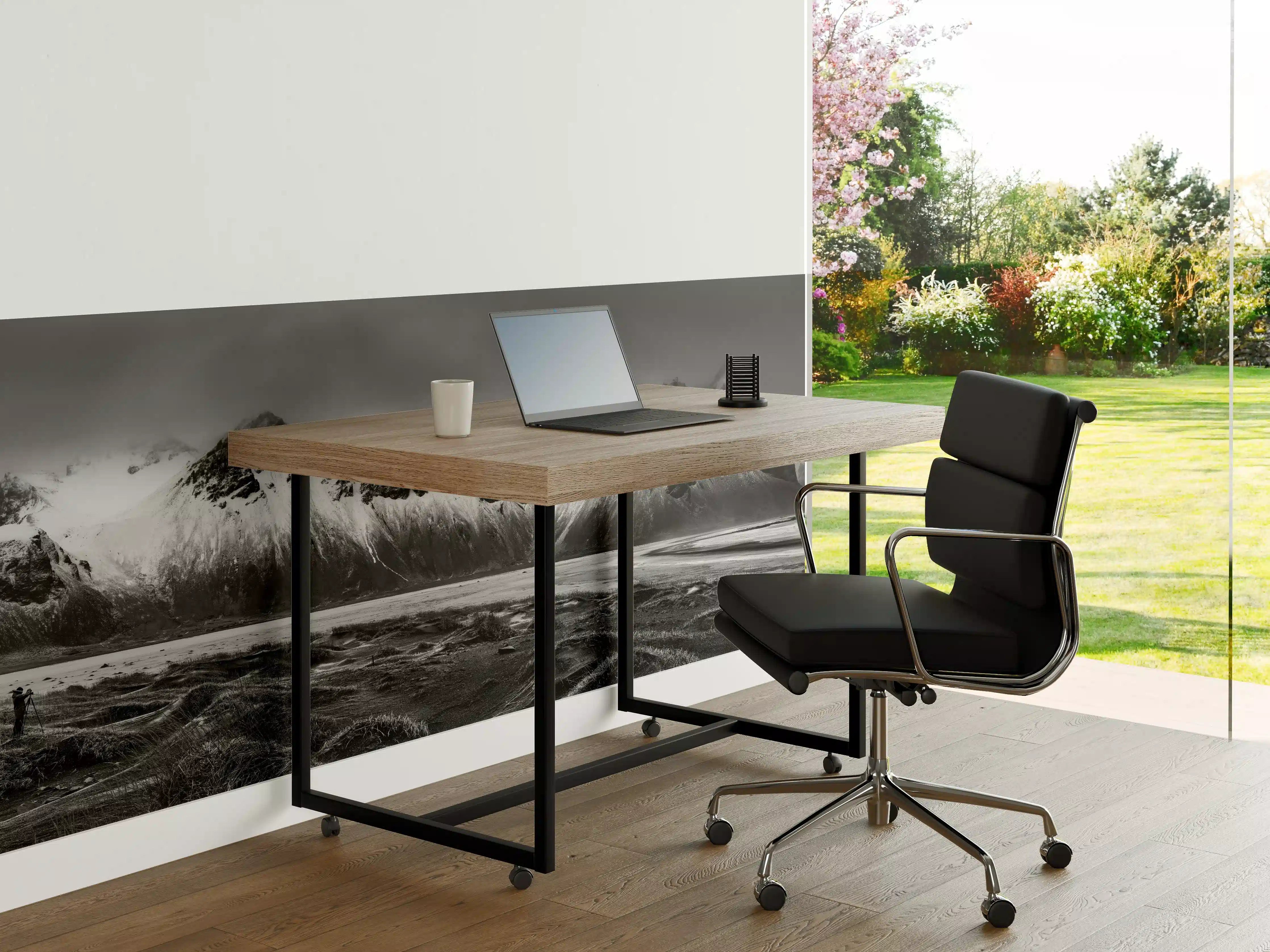 Büro Wandgestaltung - Panorama - Bergkette Vestrahorn