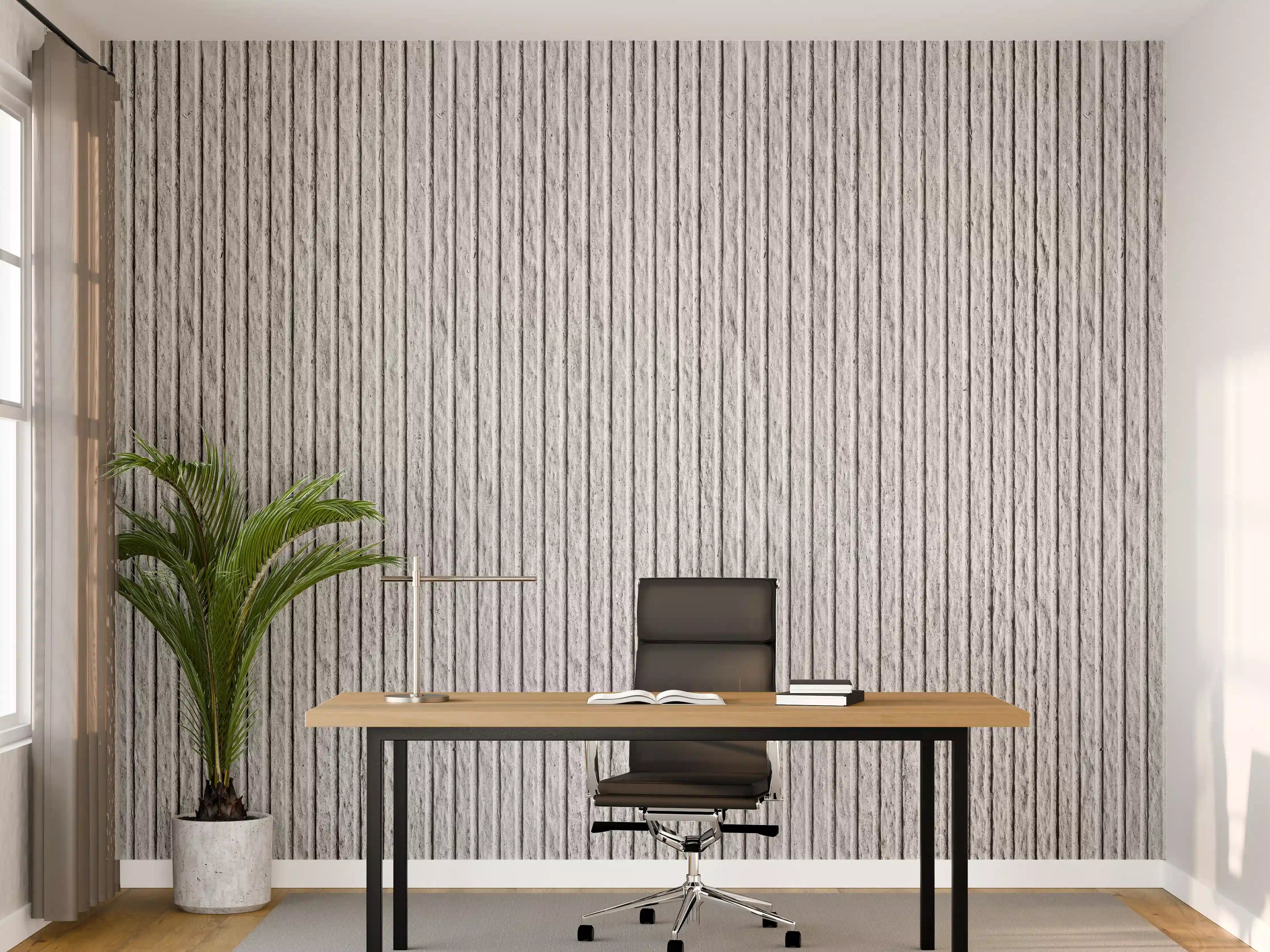 Büro Wandgestaltung - Panorama - moderne Zementwand