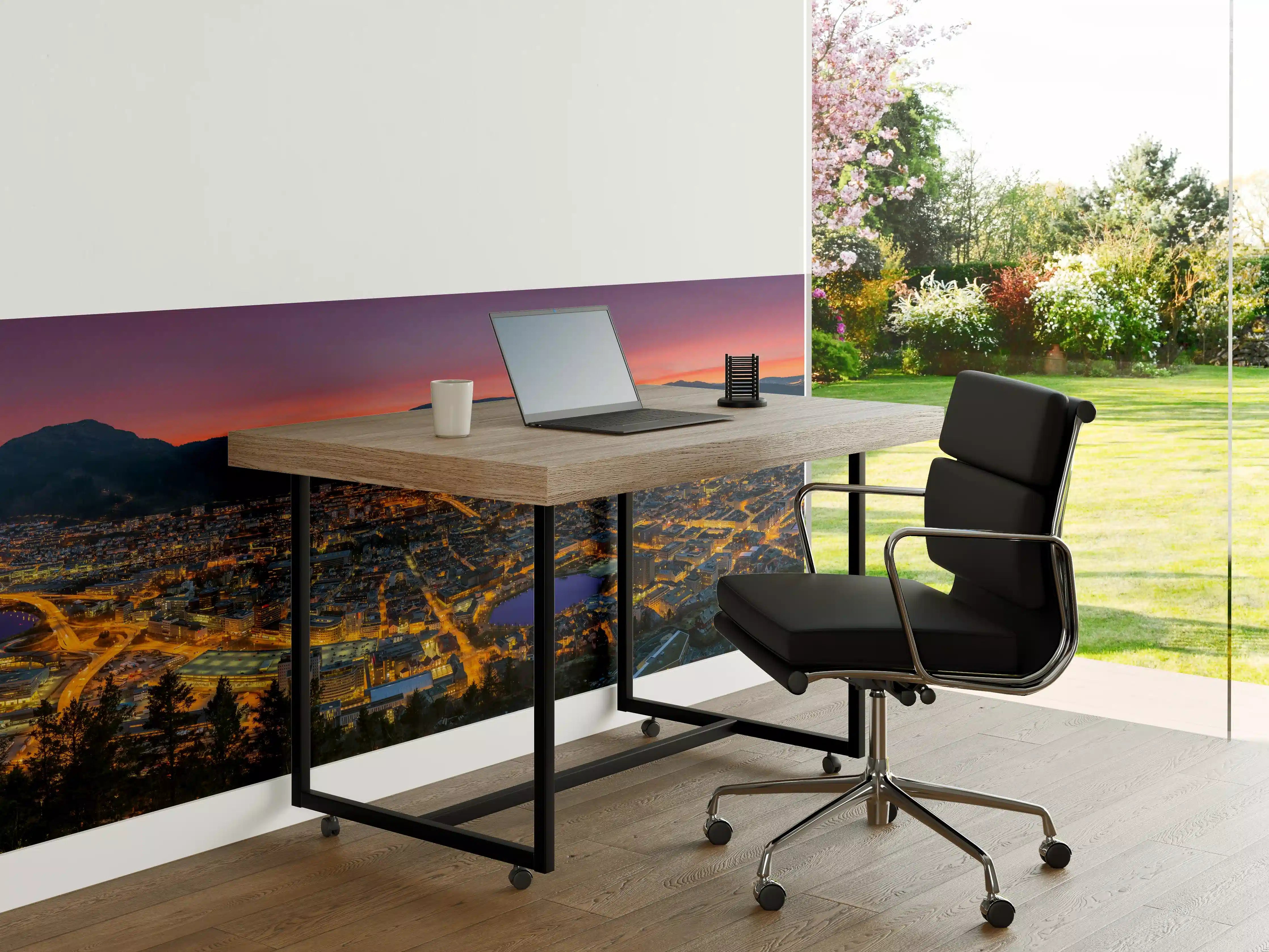Büro Wandgestaltung - Panorama Floyen - Norwegen