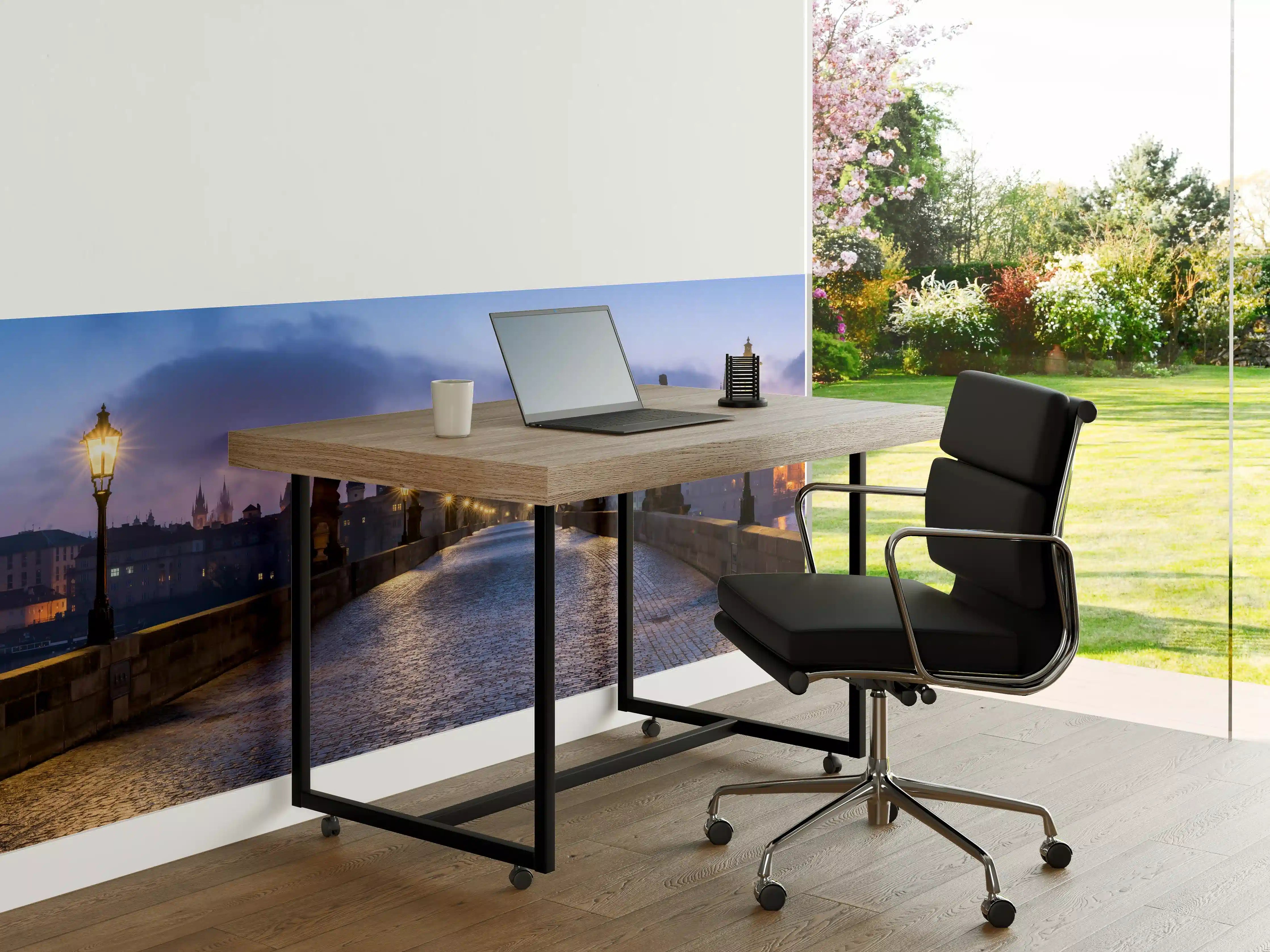Büro Wandgestaltung - Panorama der Karlsbrücke in Prag