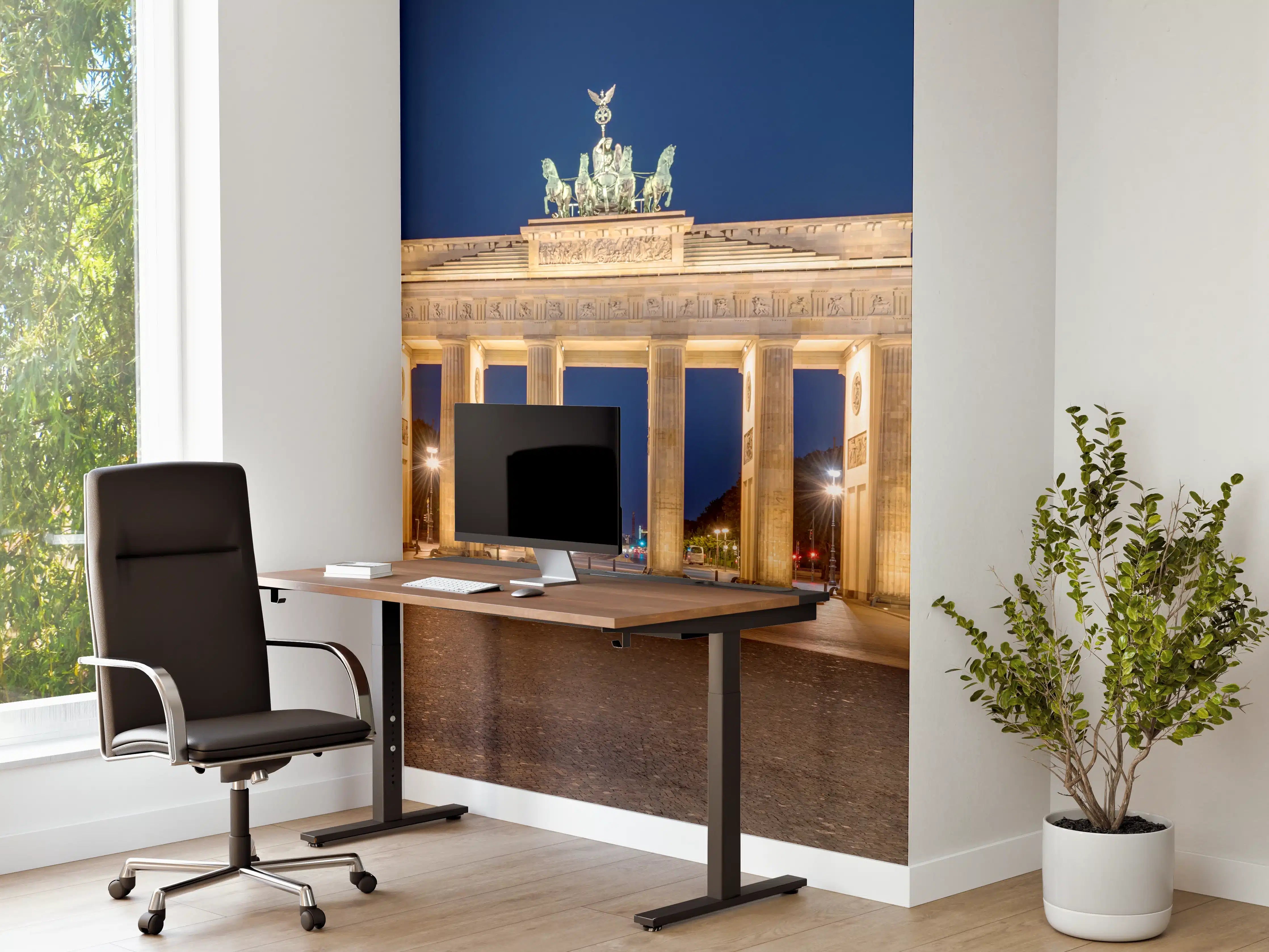 Büro Wandgestaltung - Panorama des Brandenburger Tor