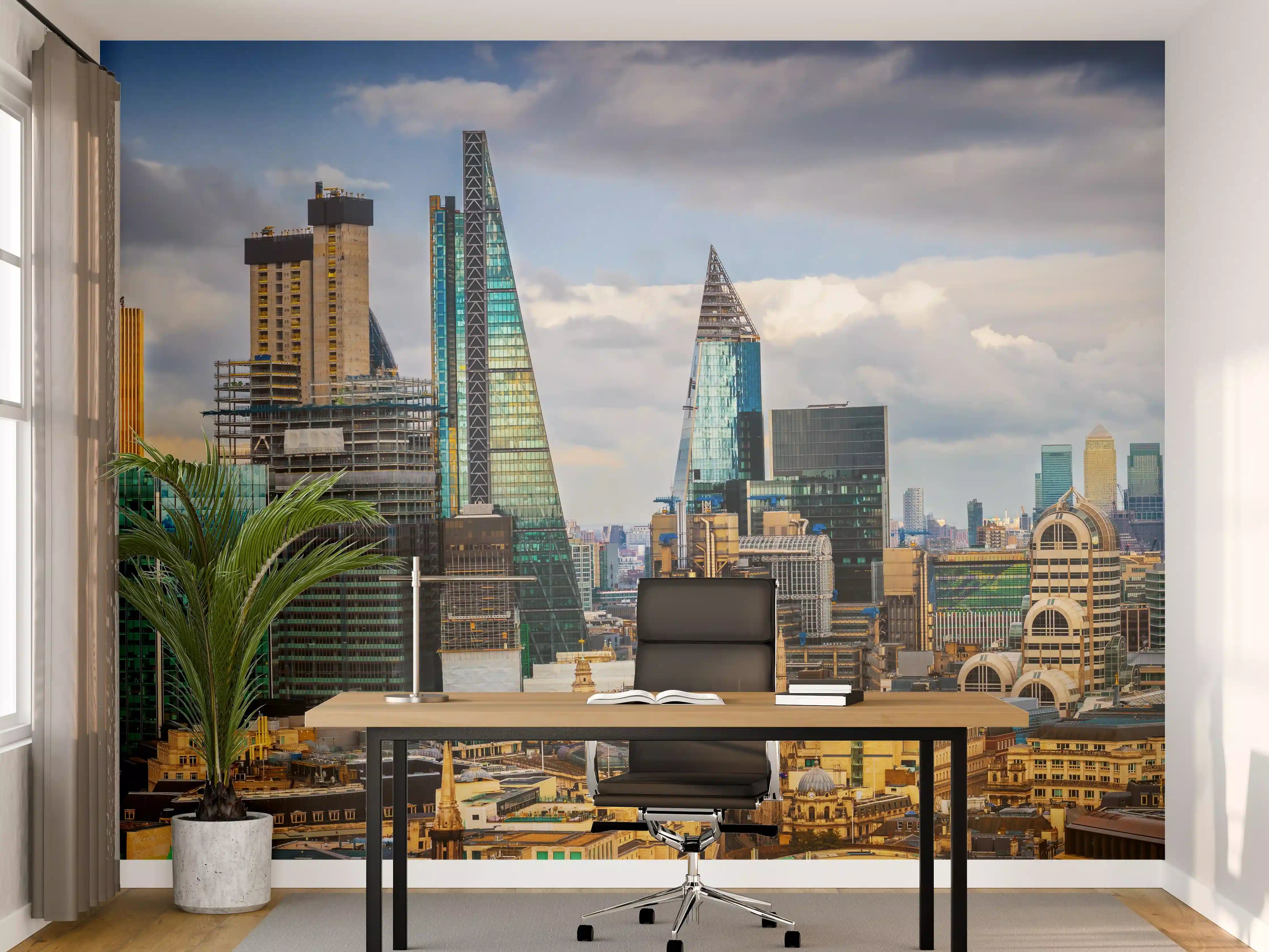 Büro Wandgestaltung - Panorama von London
