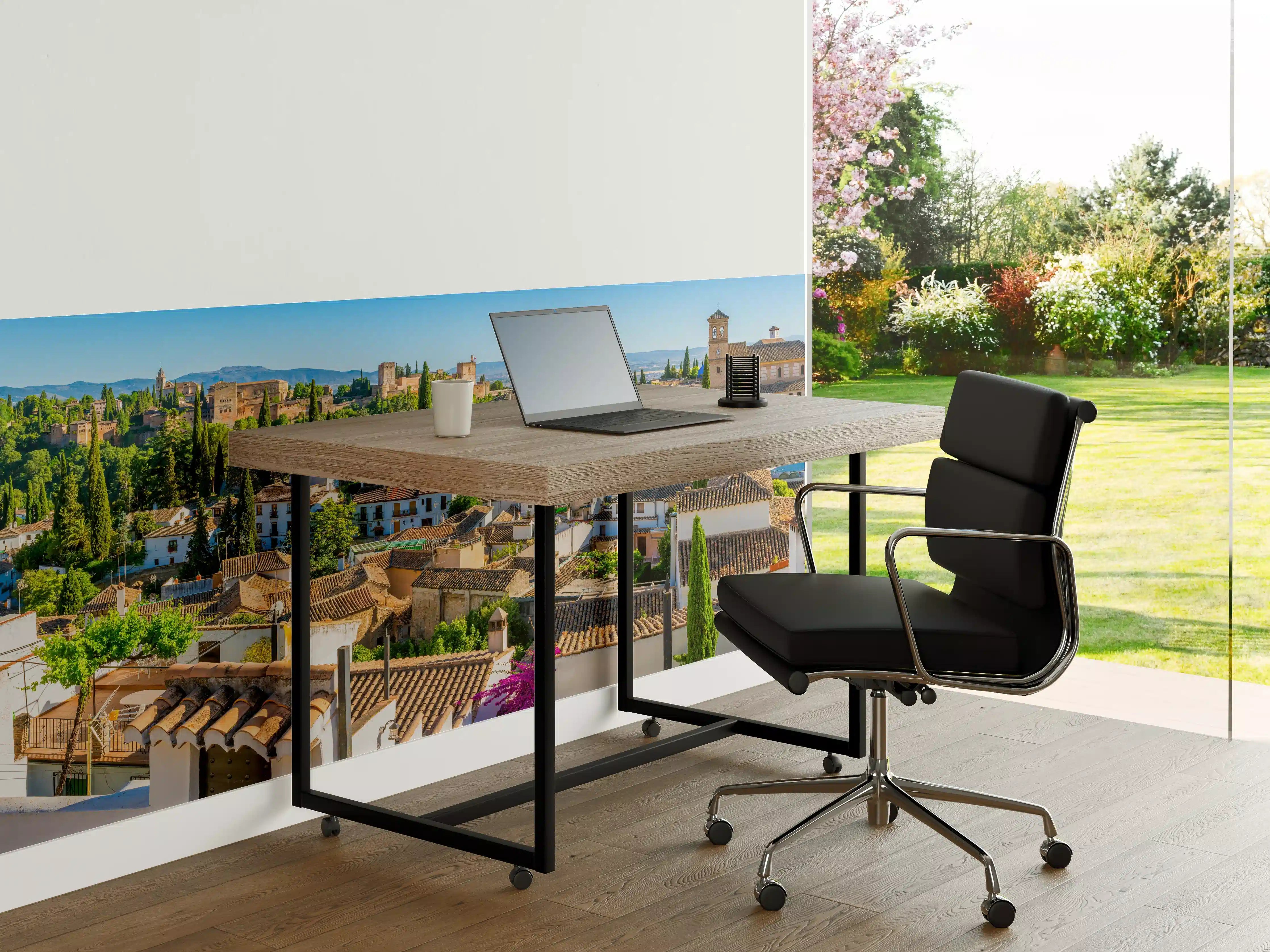 Büro Wandgestaltung - Panoramablick auf Albacin