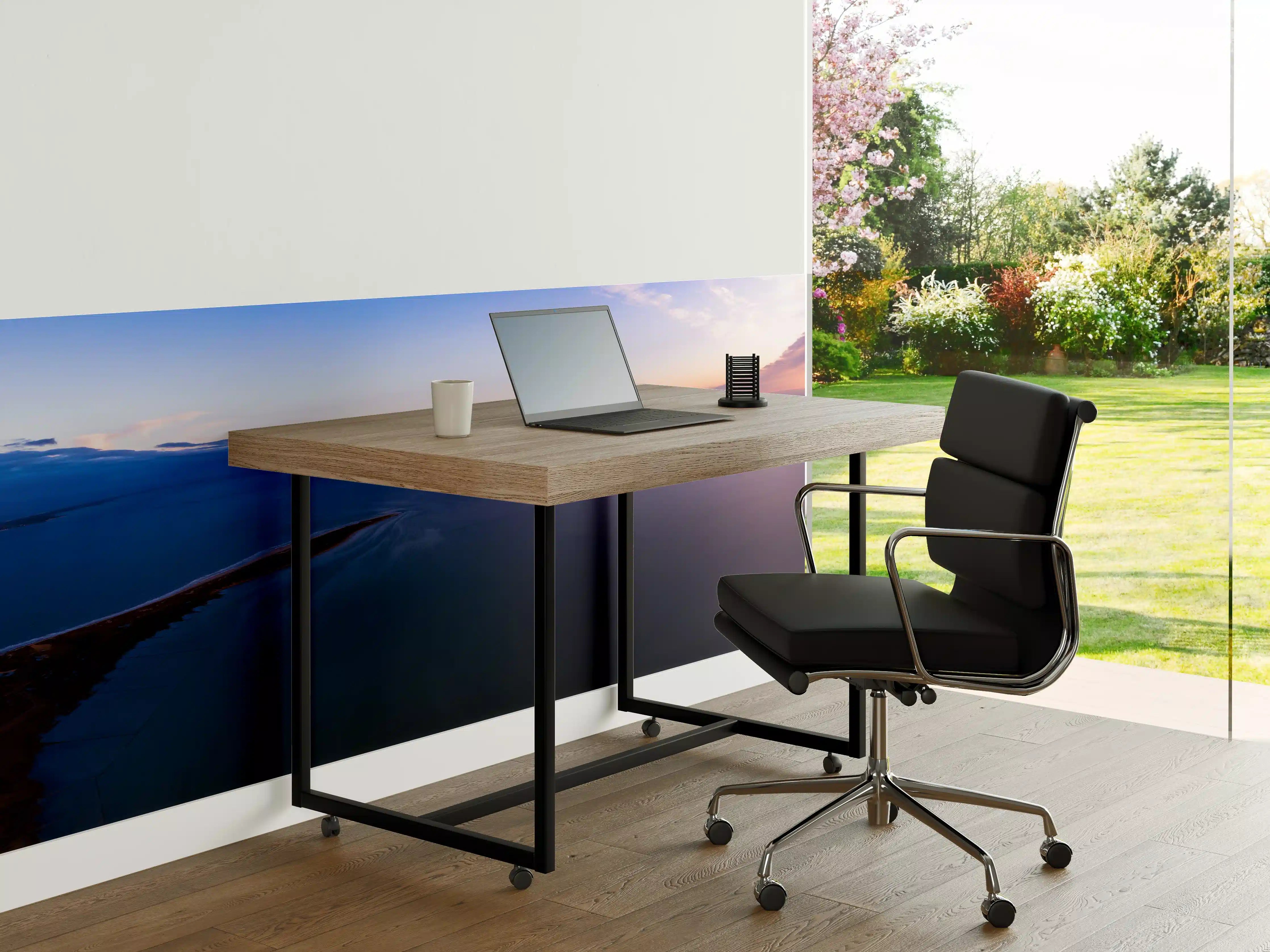 Büro Wandgestaltung - Panoramablick über friedliche Wasserlandschaft