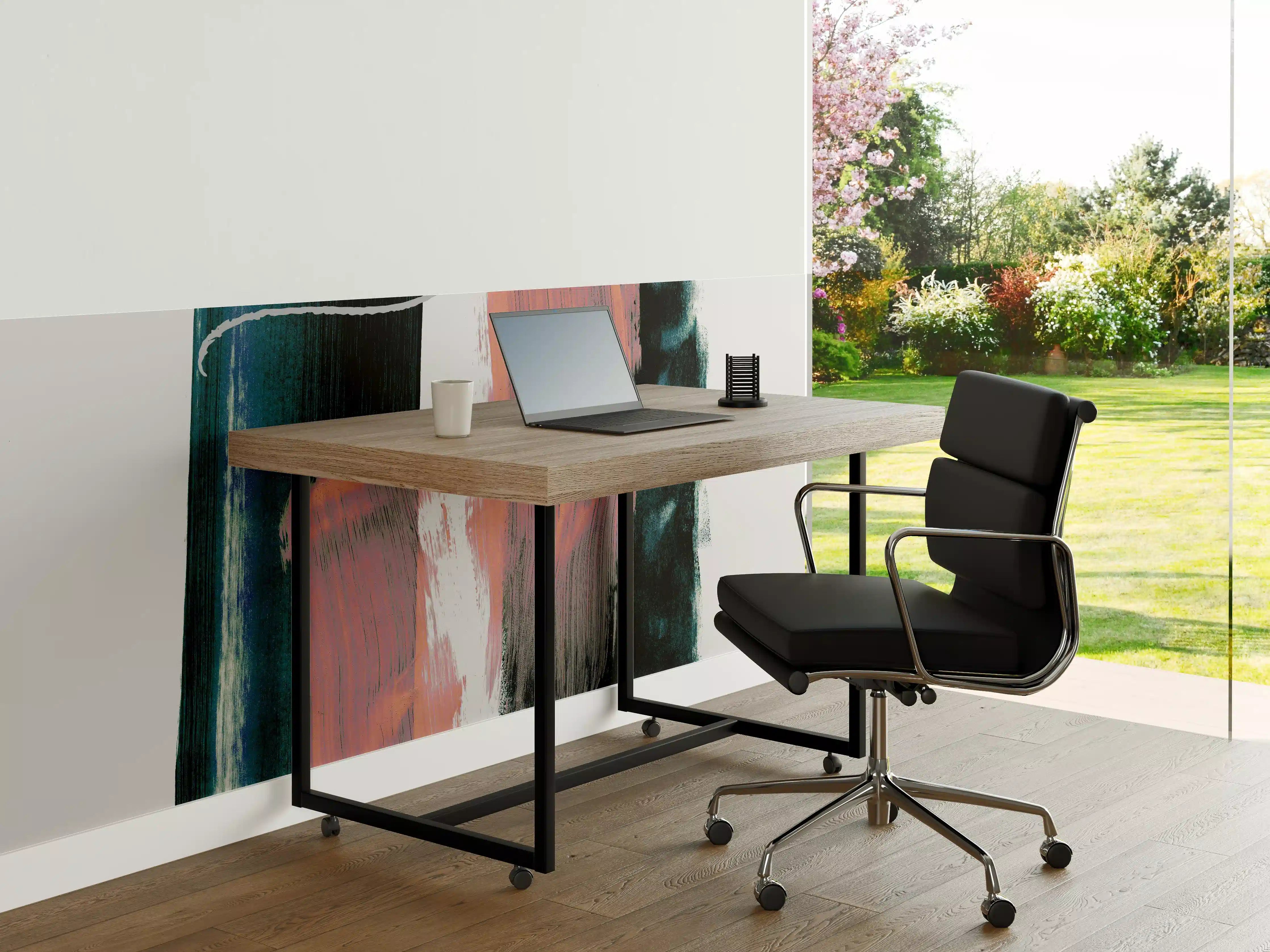 Büro Wandgestaltung - Pastell Abstrakte Pinselkunst