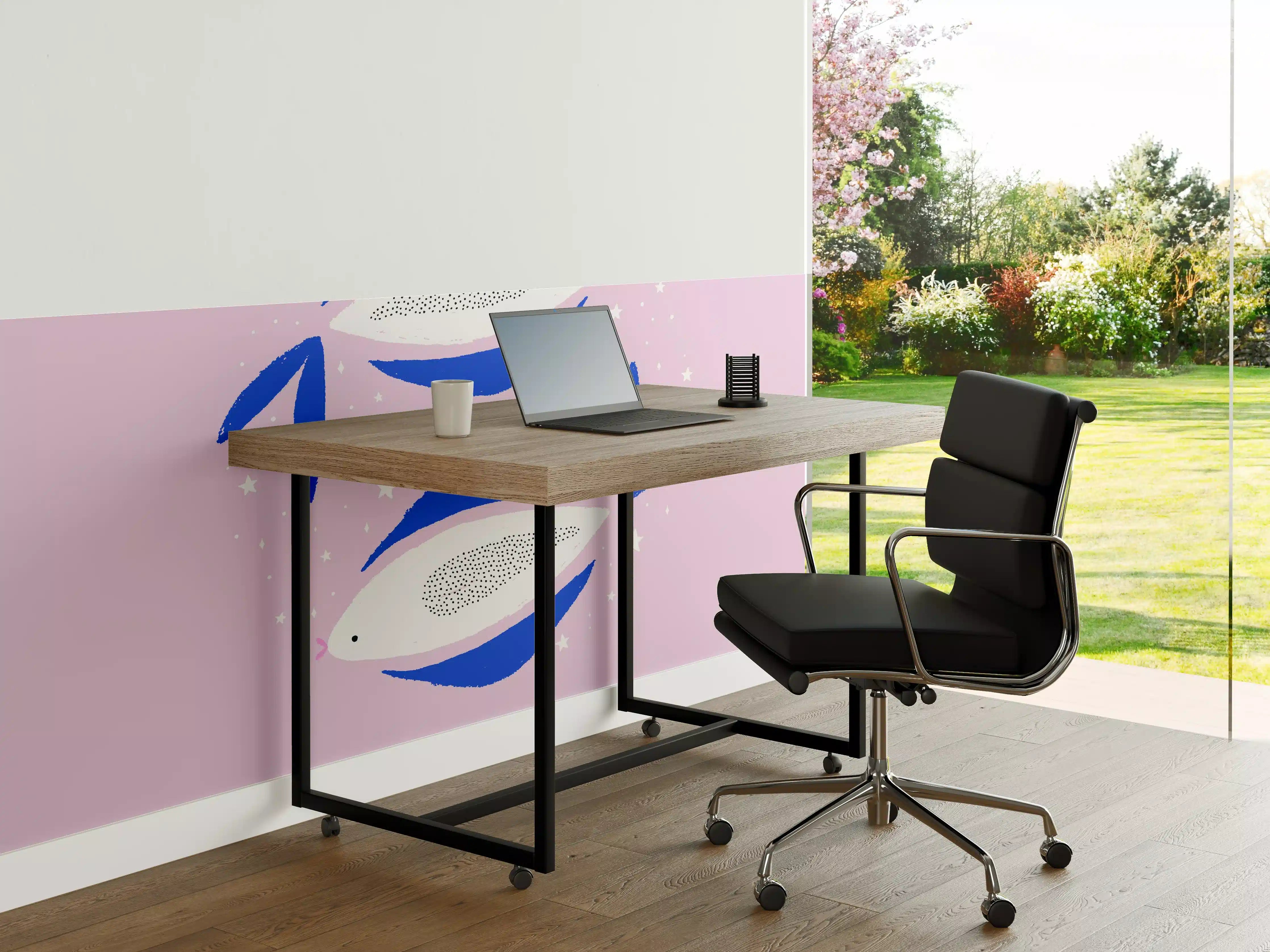 Büro Wandgestaltung - Pisces Astrology Illustration