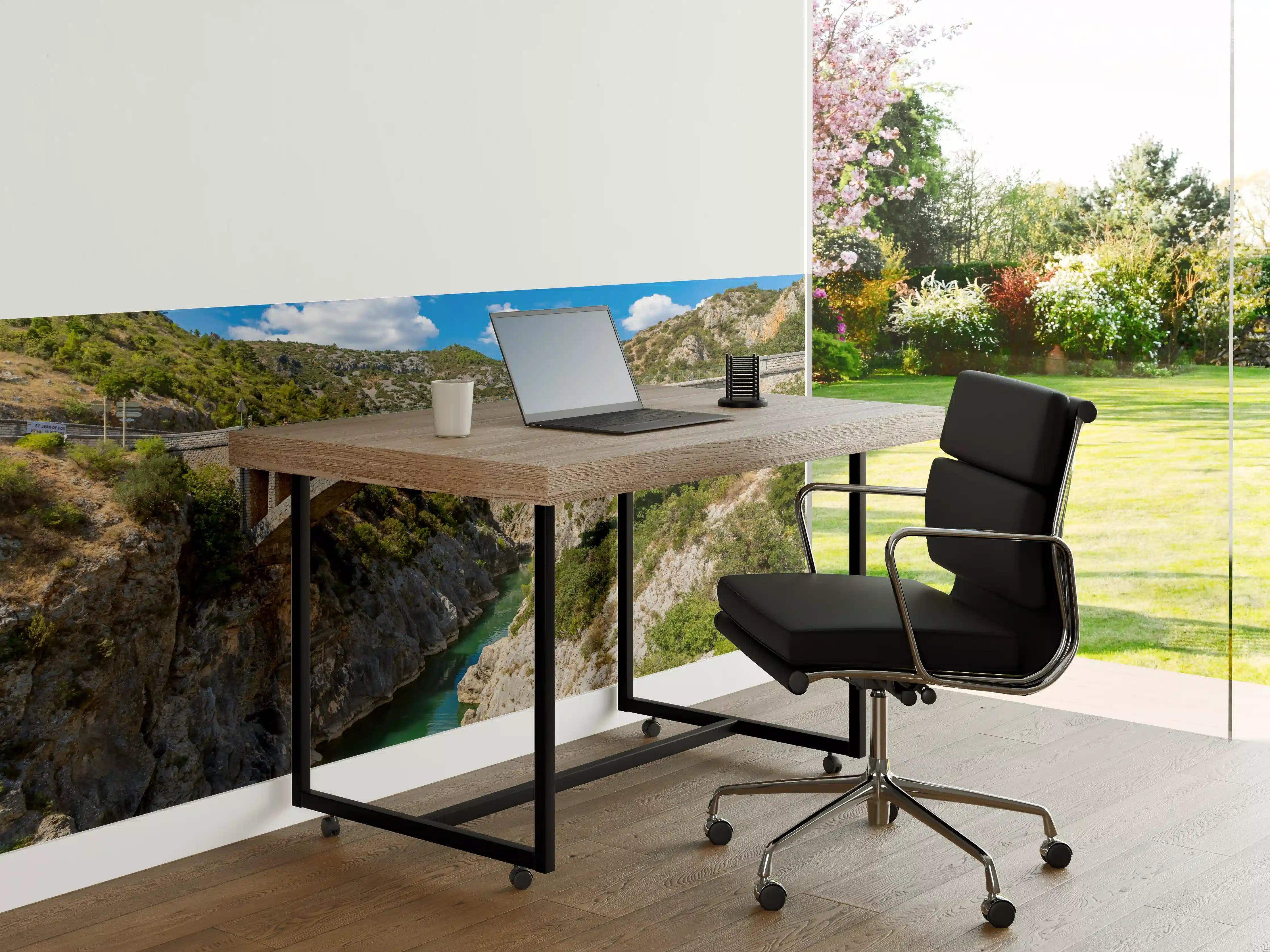 Büro Wandgestaltung - Pont du Diable - Frankreich 