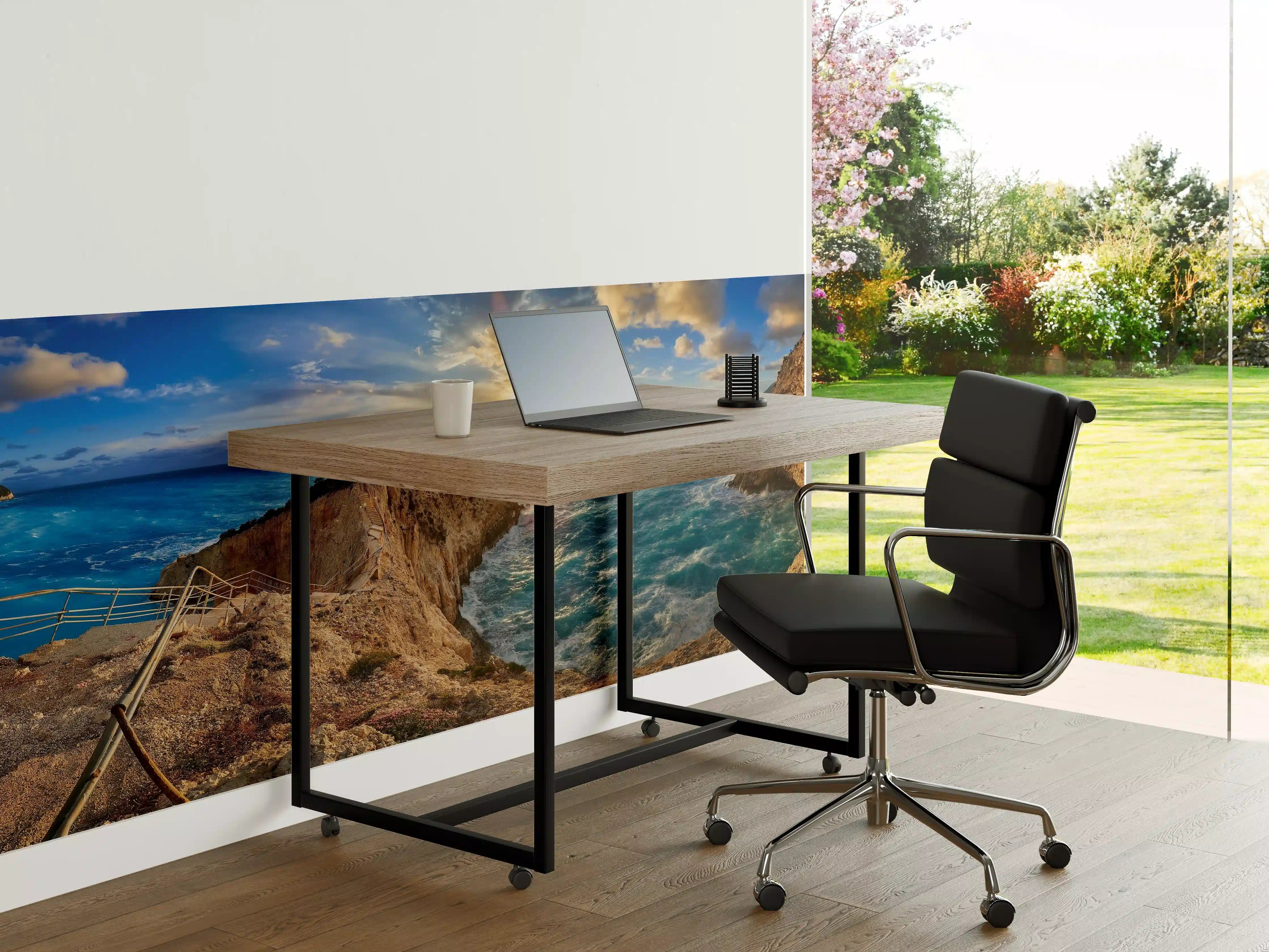 Büro Wandgestaltung - Porto Katsiki bei Sonnenuntergang
