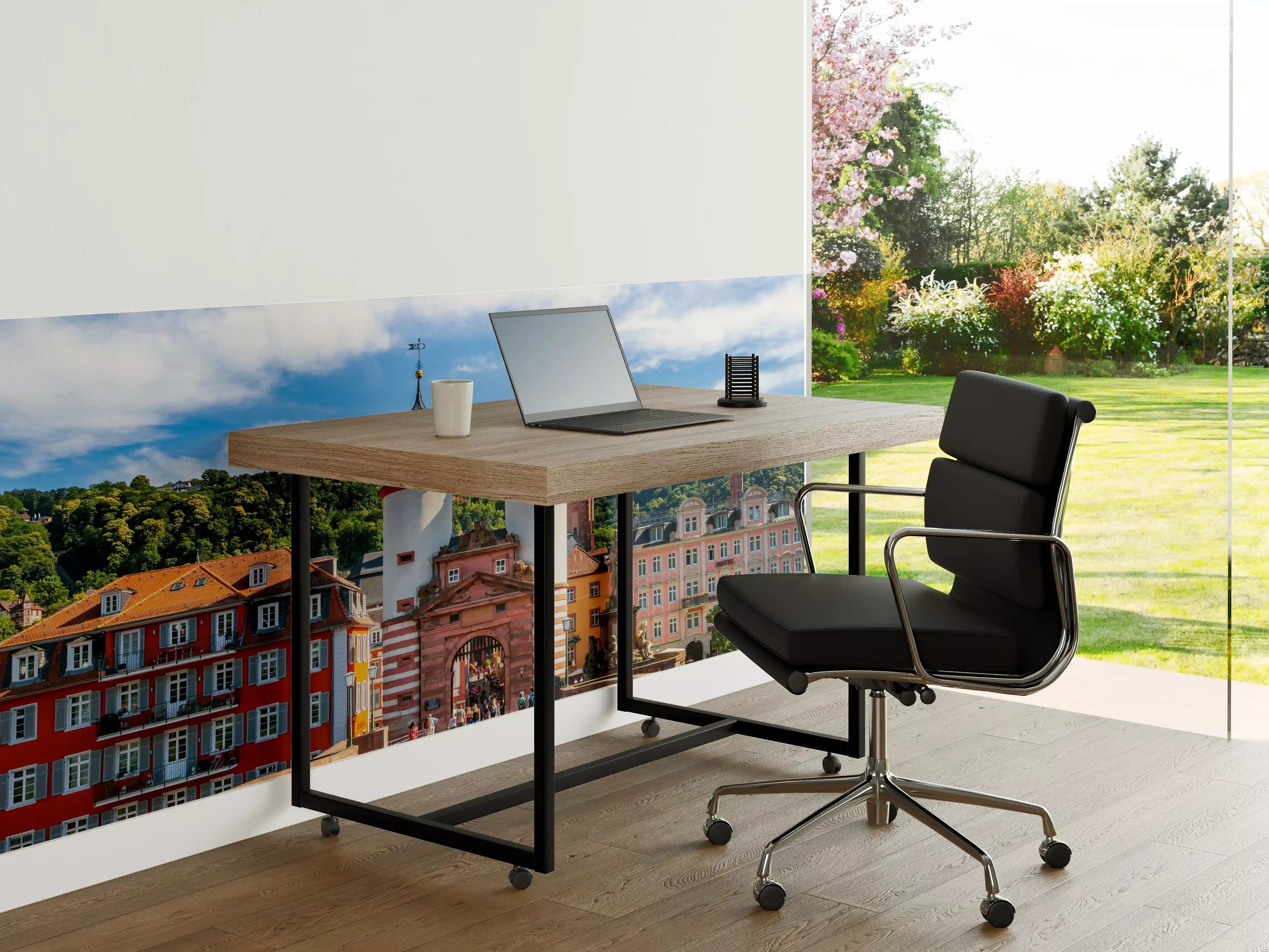 Büro Wandgestaltung - Prächtiger Anblick auf Brücke in Heidelberg