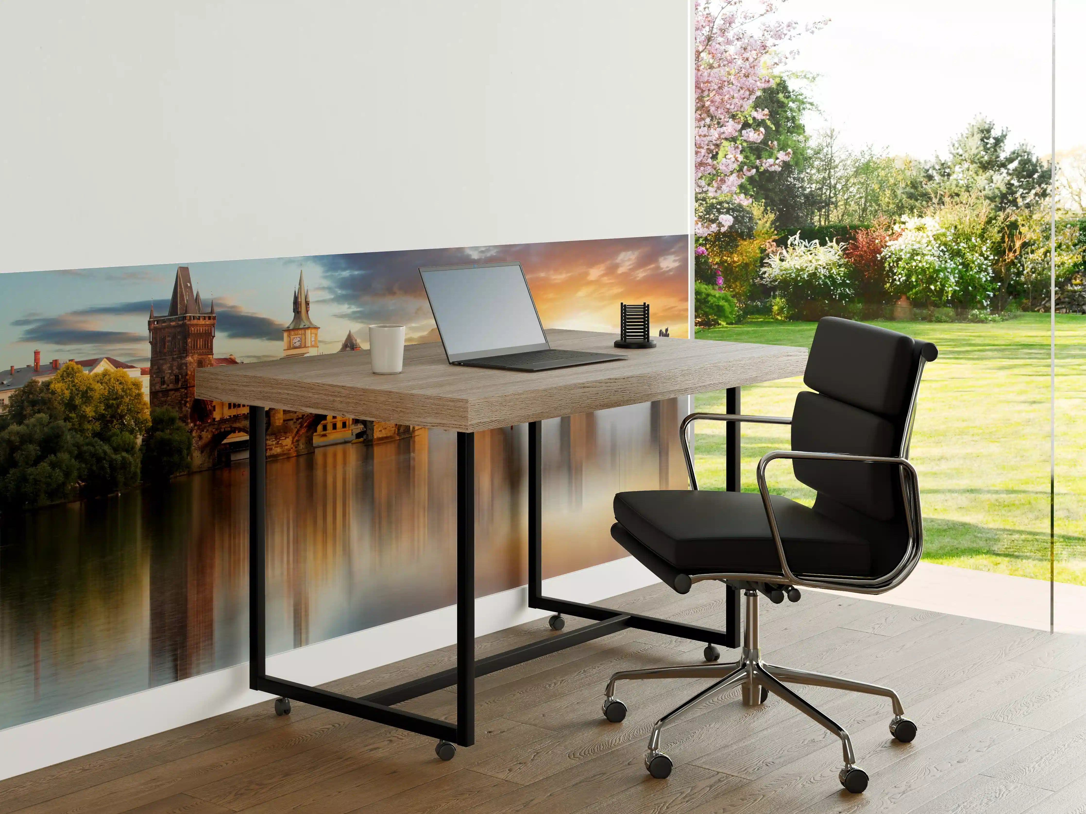 Büro Wandgestaltung - Prager Brücke bei Sonnenuntergang