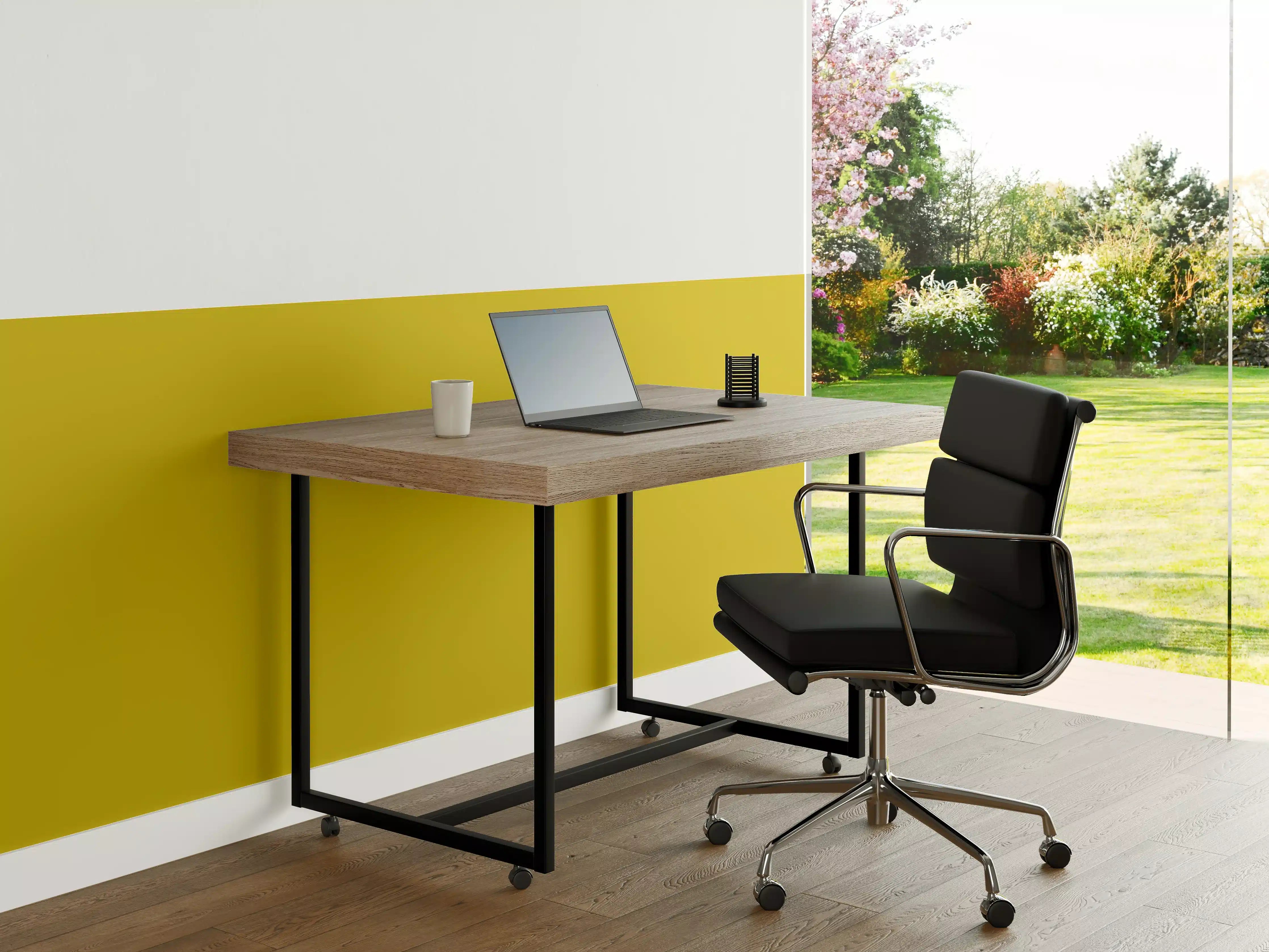 Büro Wandgestaltung - RAL 1012 (Zitronengelb)
