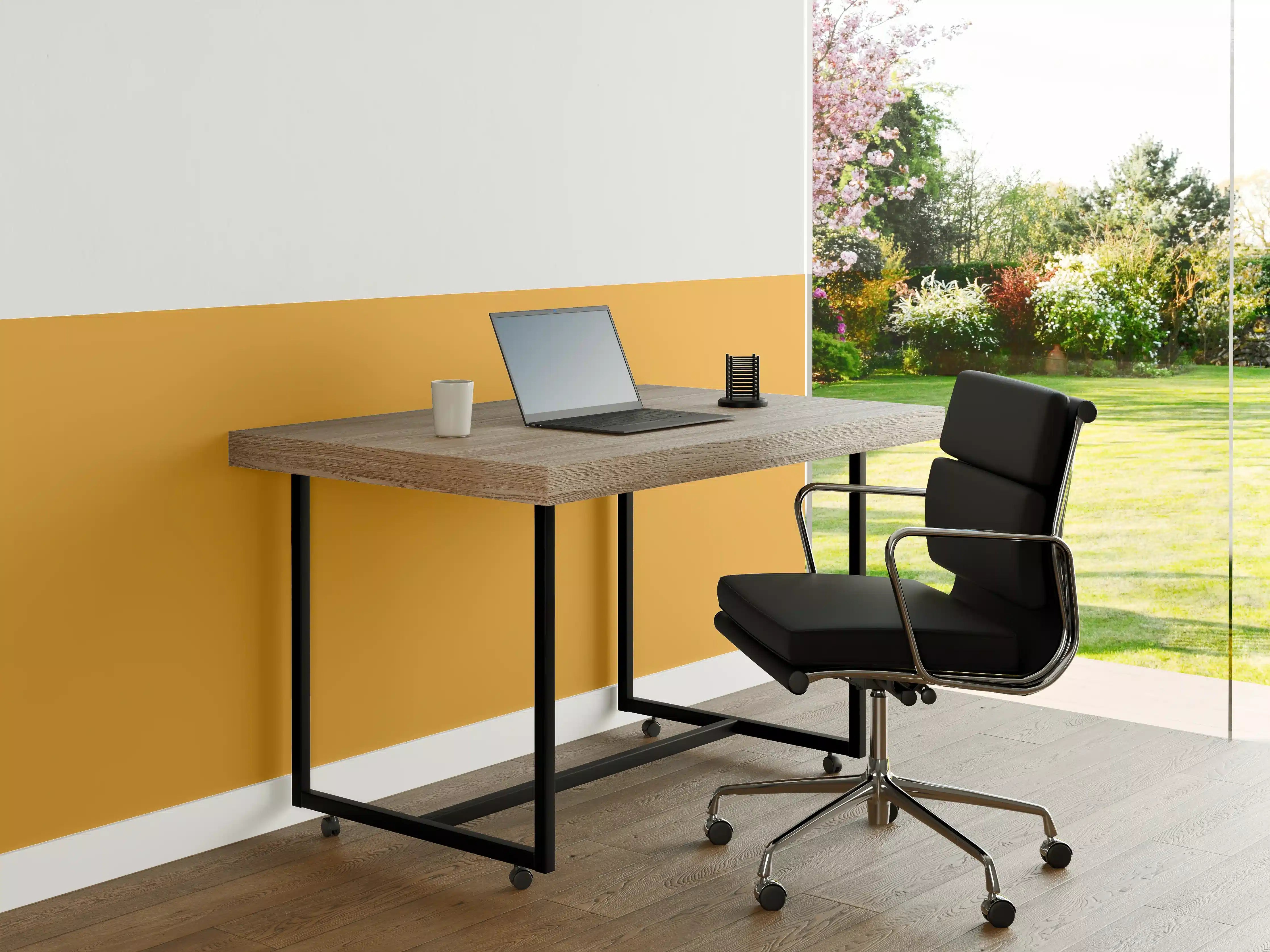 Büro Wandgestaltung - RAL 1017 (Safrangelb)