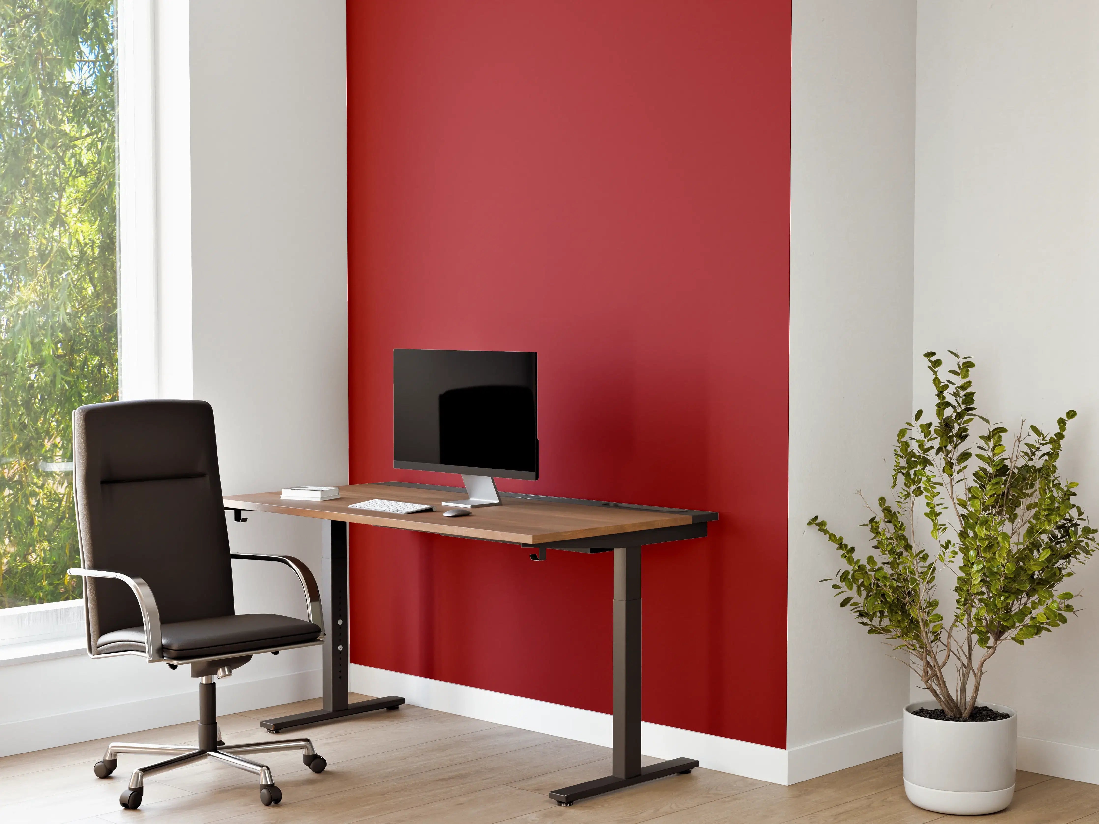 Büro Wandgestaltung - RAL 3001 (Signalrot)