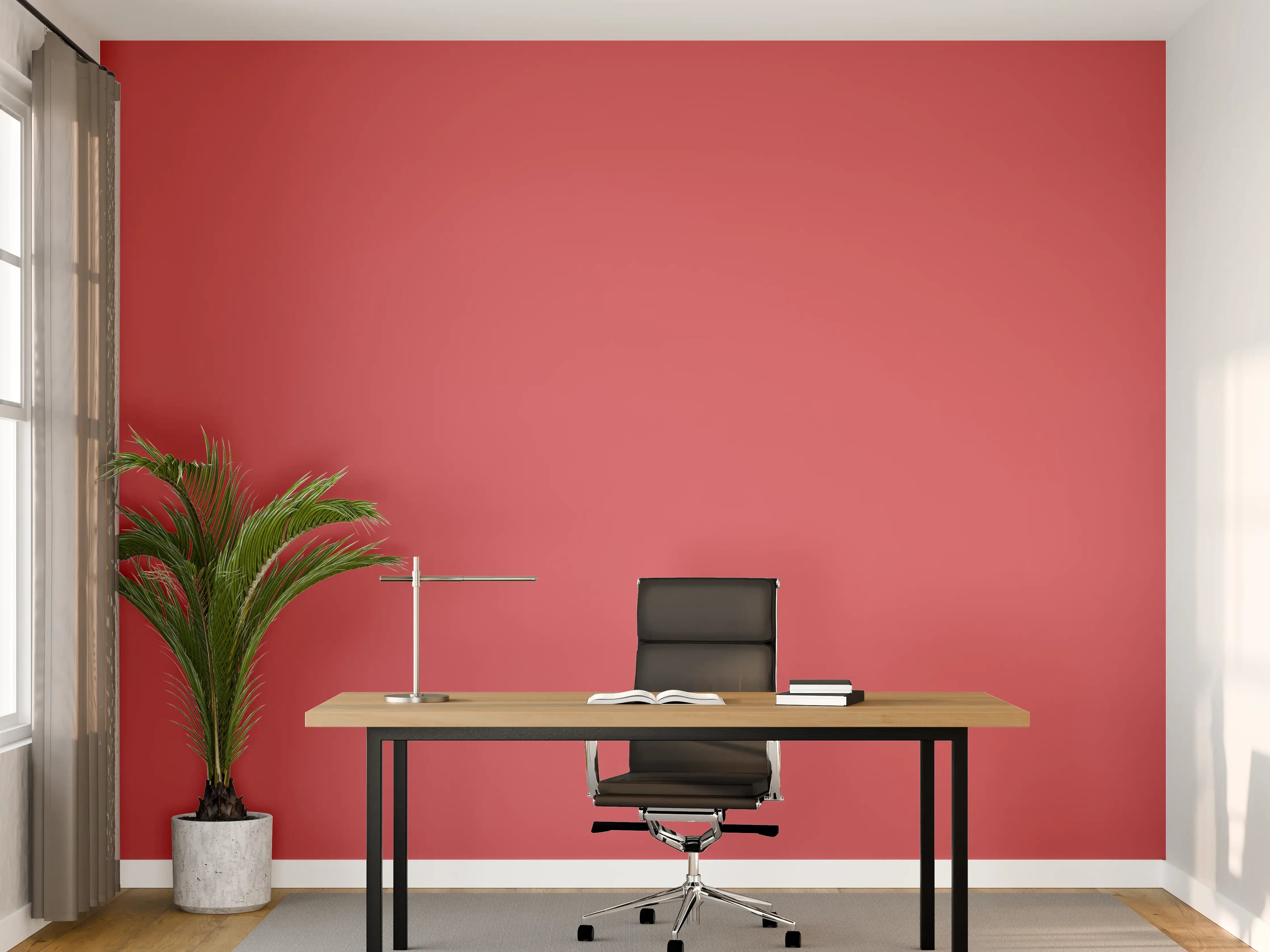 Büro Wandgestaltung - RAL 3017 (Rosa)