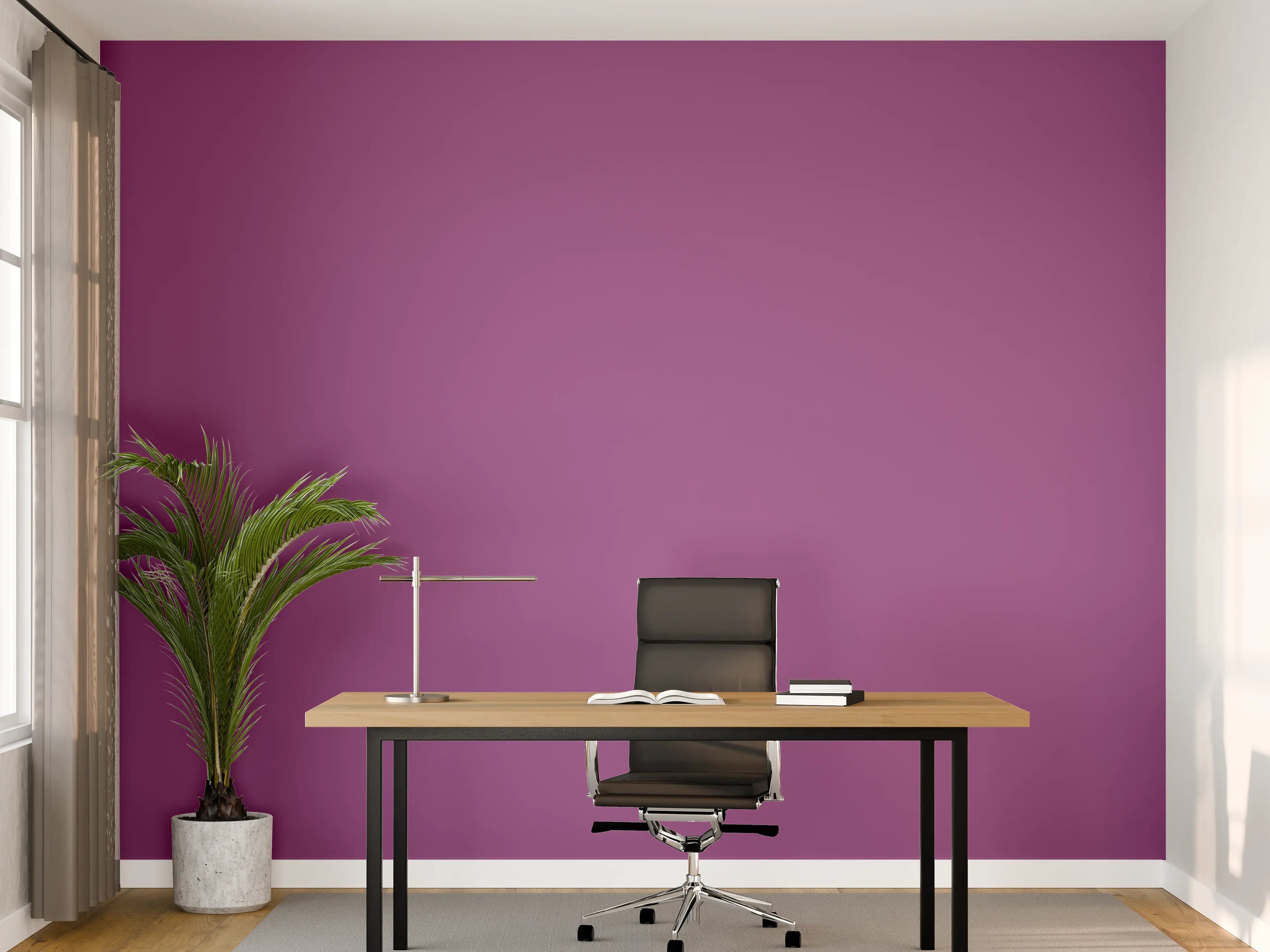 Büro Wandgestaltung - RAL 4008 (Signalviolett)