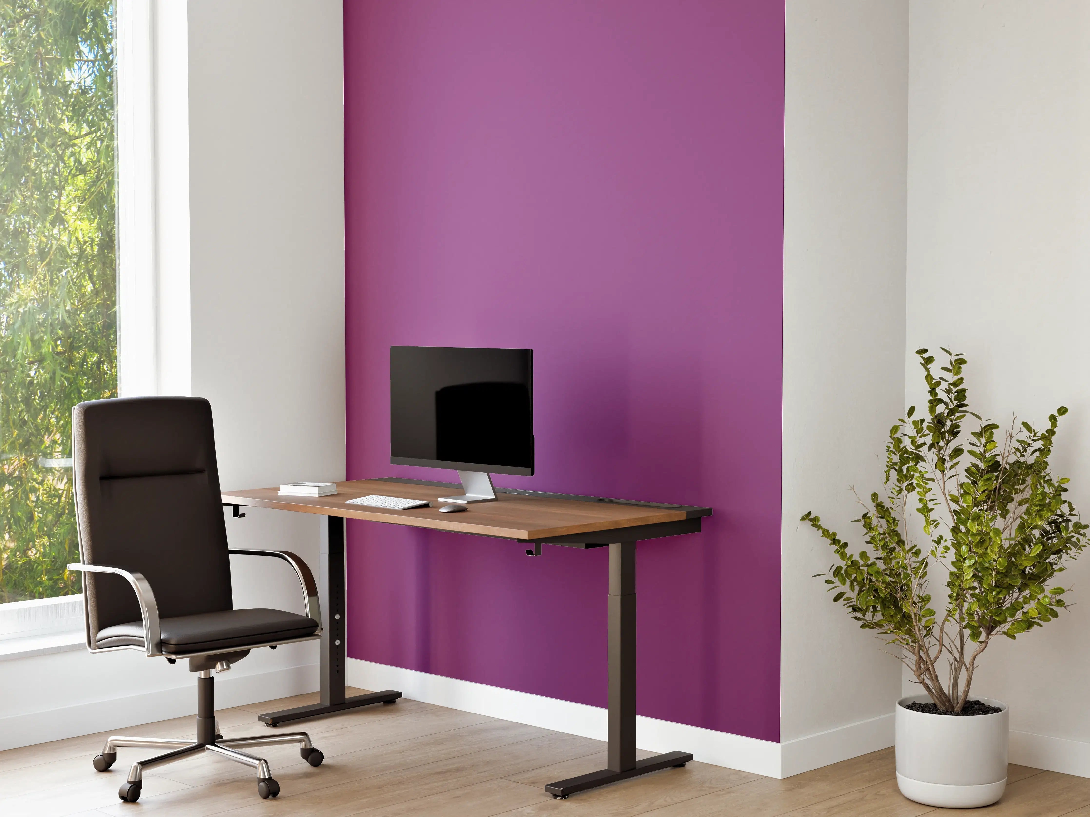 Büro Wandgestaltung - RAL 4008 (Signalviolett)
