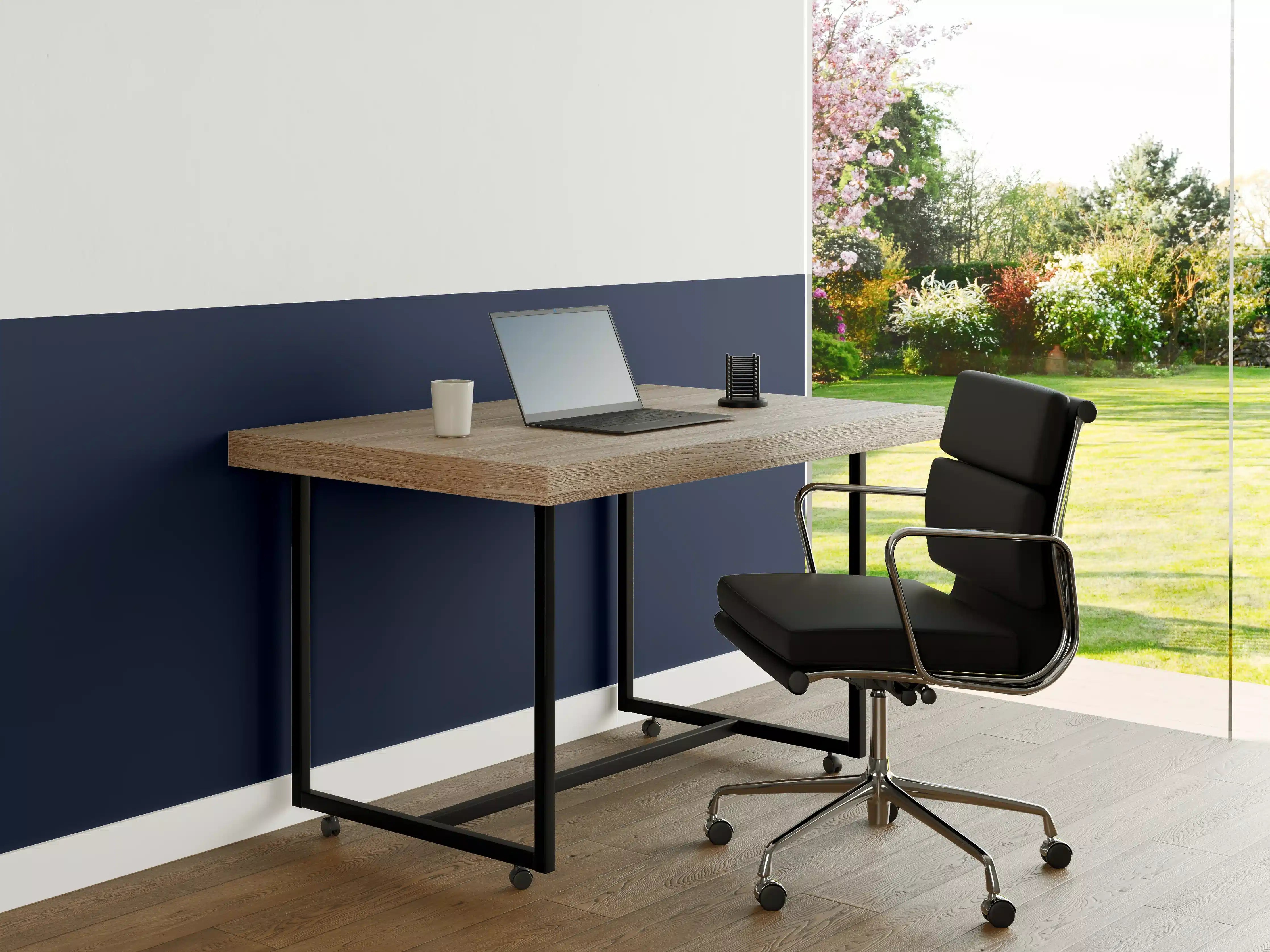 Büro Wandgestaltung - RAL 5003 (Saphirblau)