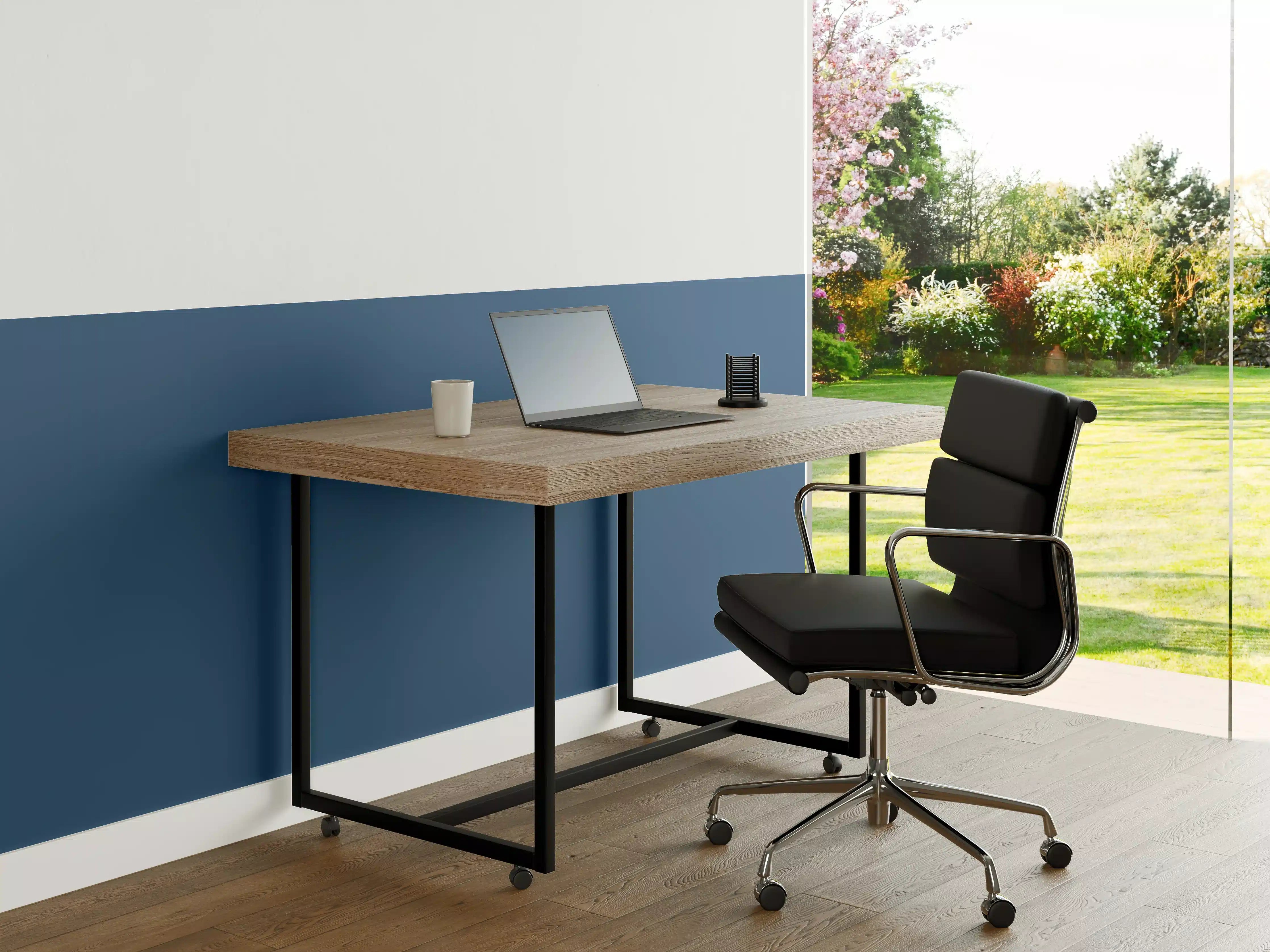Büro Wandgestaltung - RAL 5007 (Brillantblau)