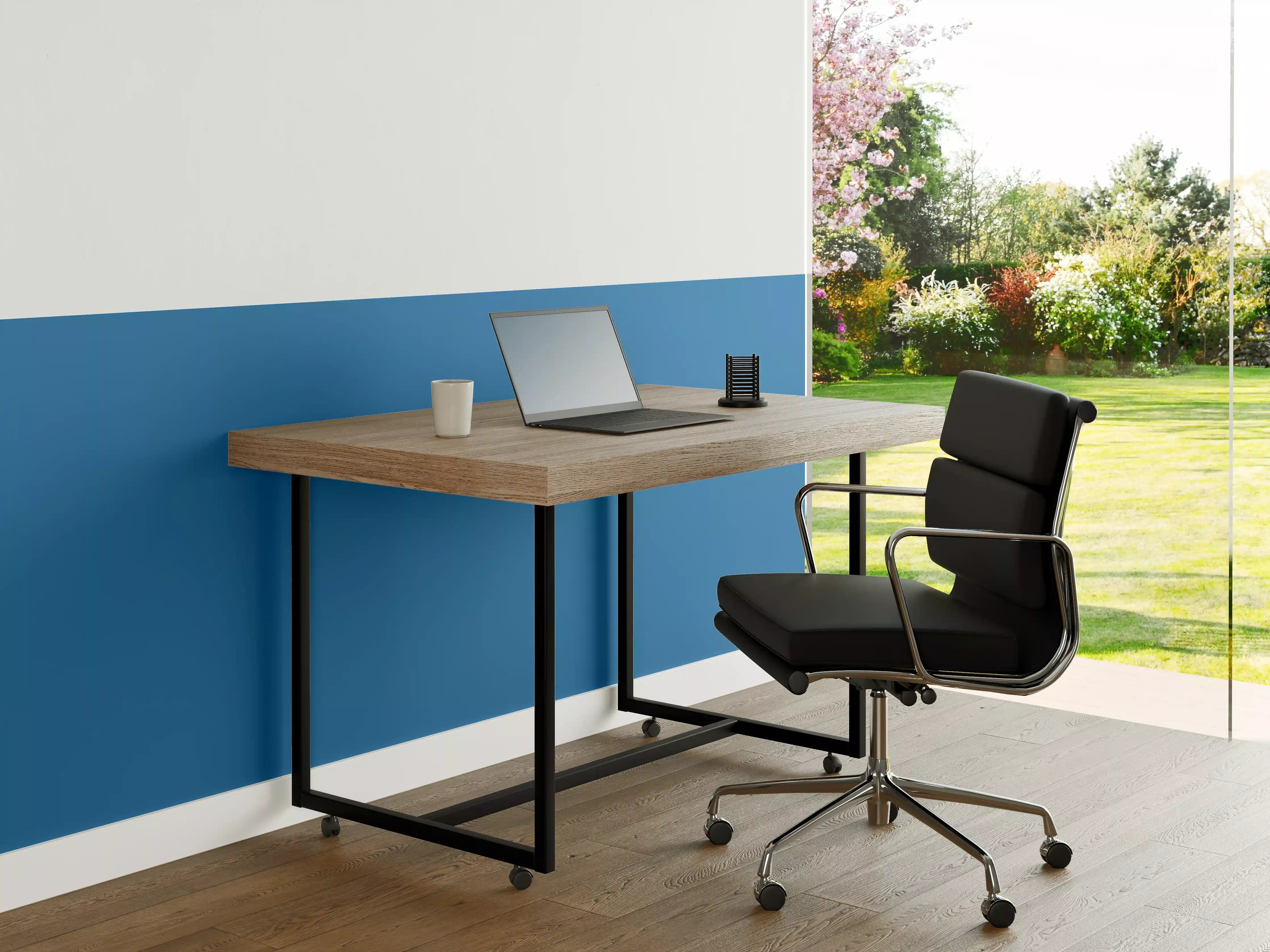 Büro Wandgestaltung - RAL 5012 (Hellblau)