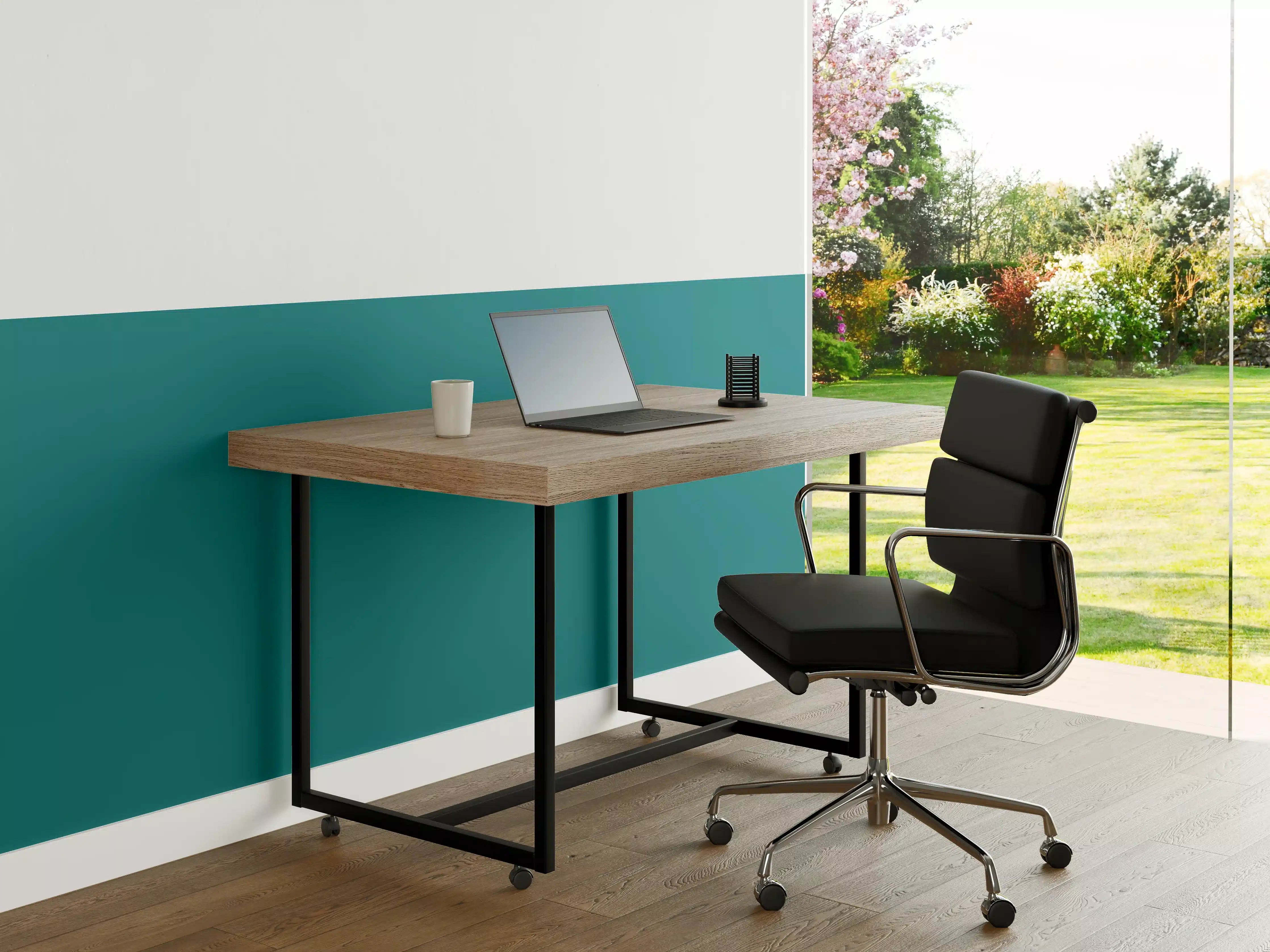 Büro Wandgestaltung - RAL 5018 (Türkisblau)