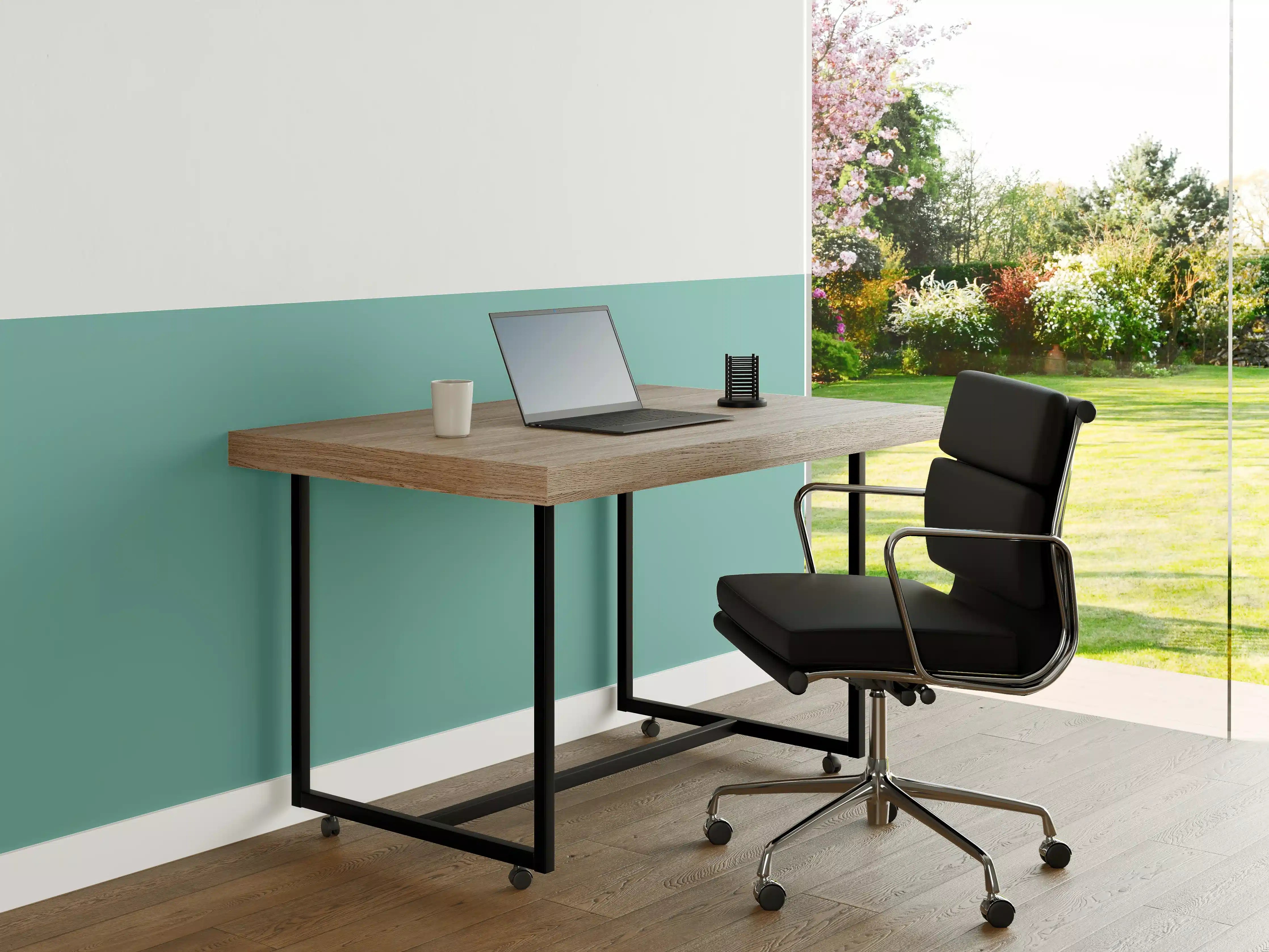 Büro Wandgestaltung - RAL 6027 (Hellgrün)