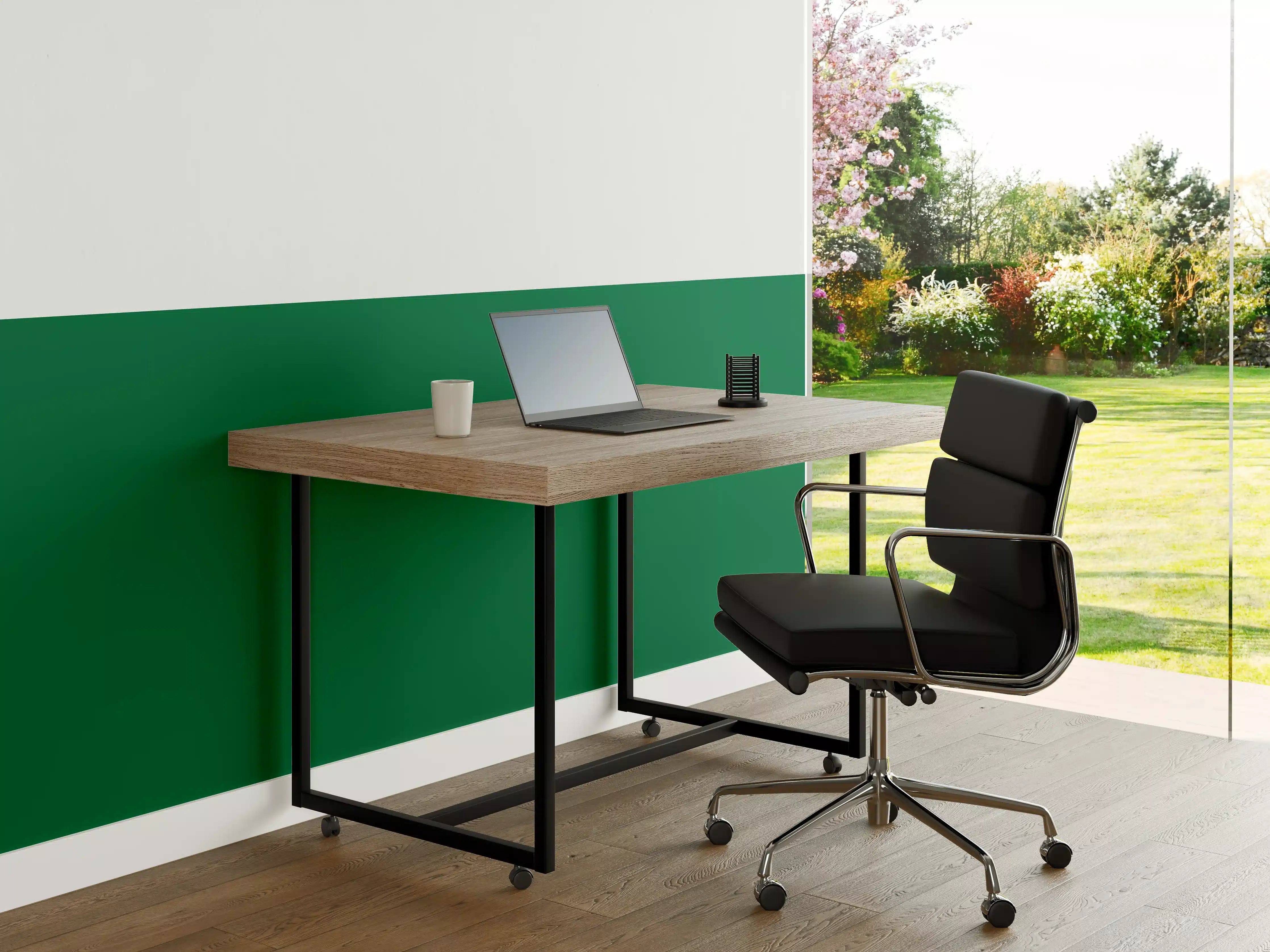 Büro Wandgestaltung - RAL 6029 (Mintgrün)