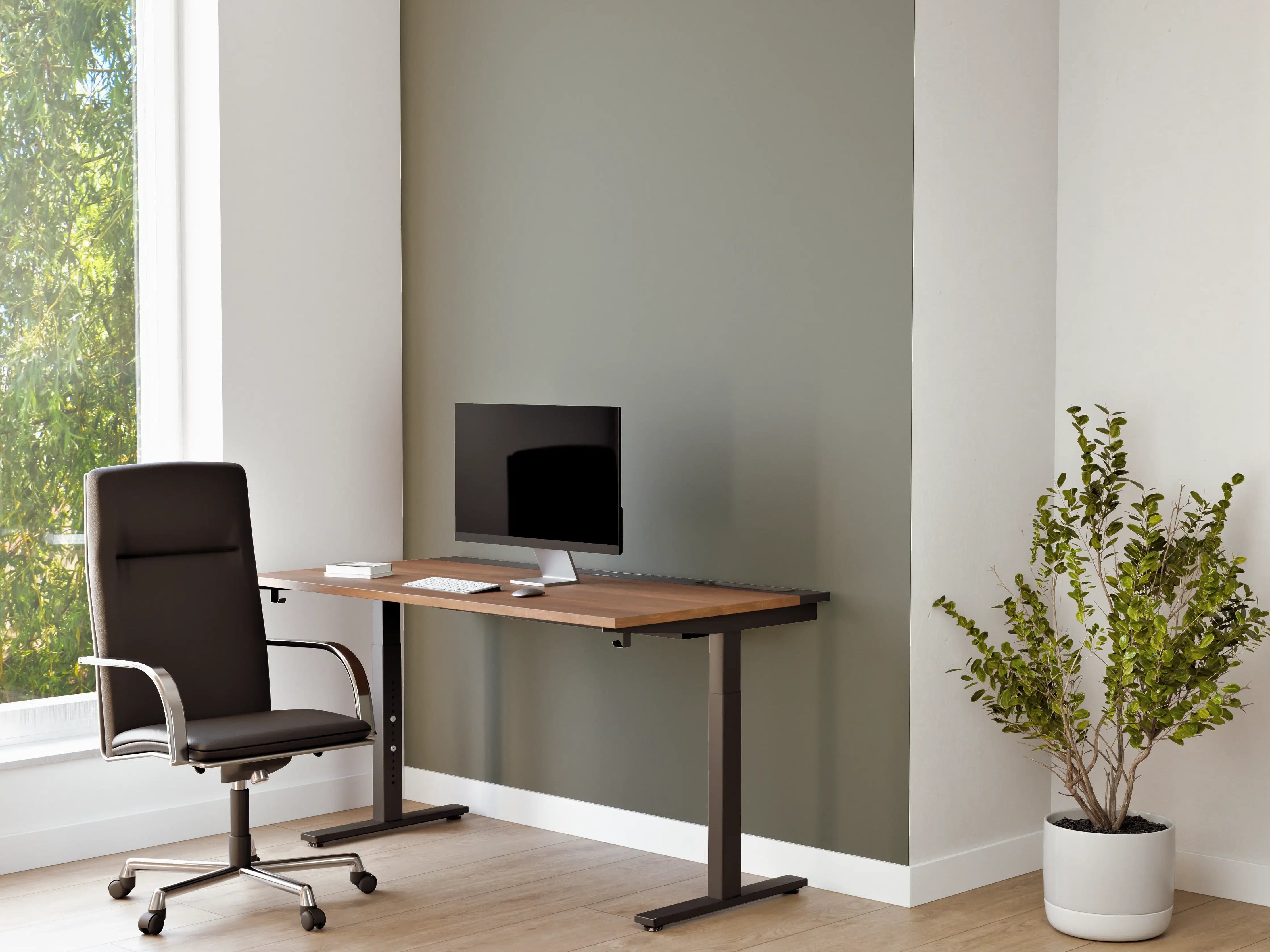 Büro Wandgestaltung - RAL 7023 (Betongrau)