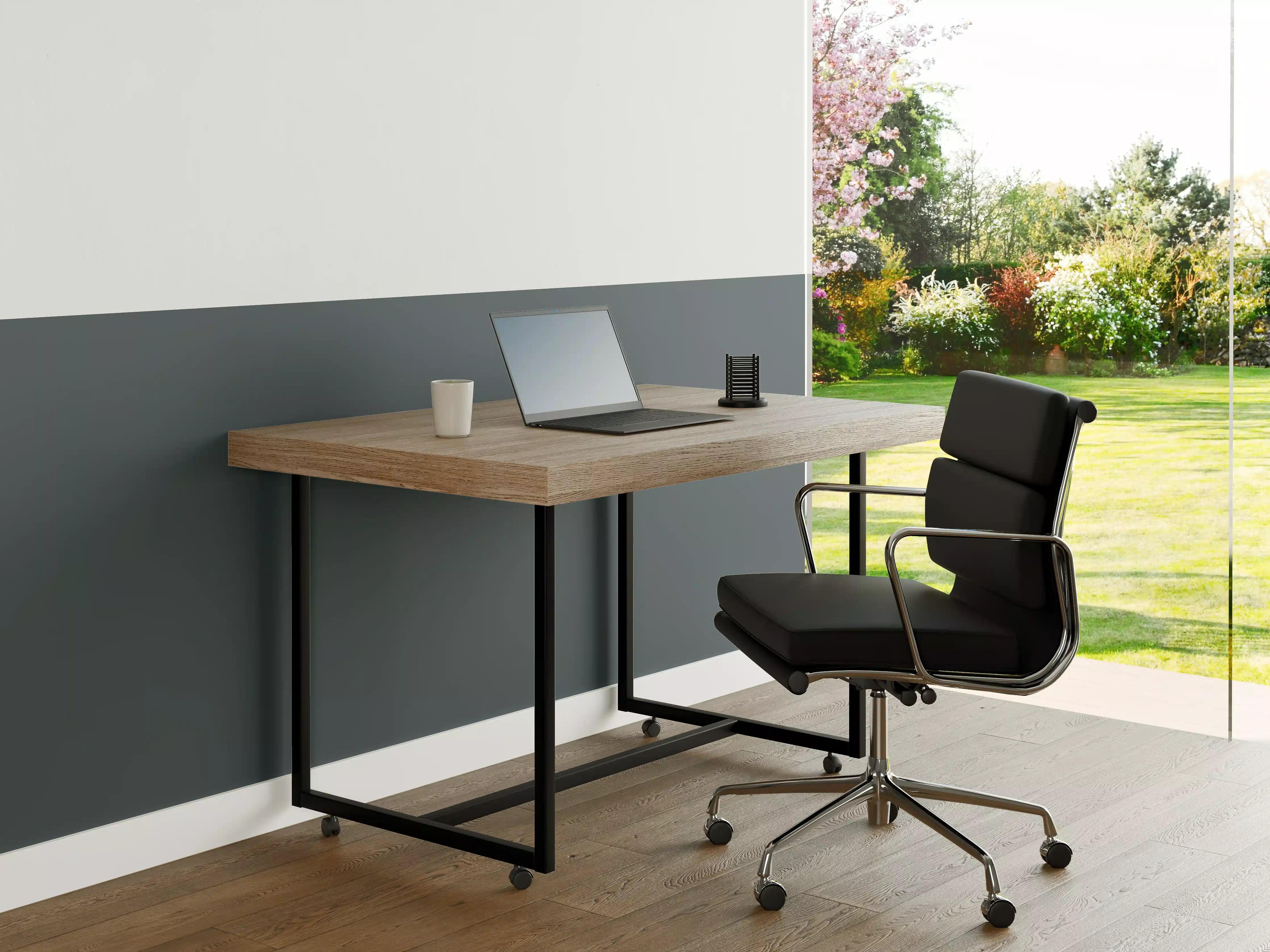 Büro Wandgestaltung - RAL 7031 (Blaugrau)