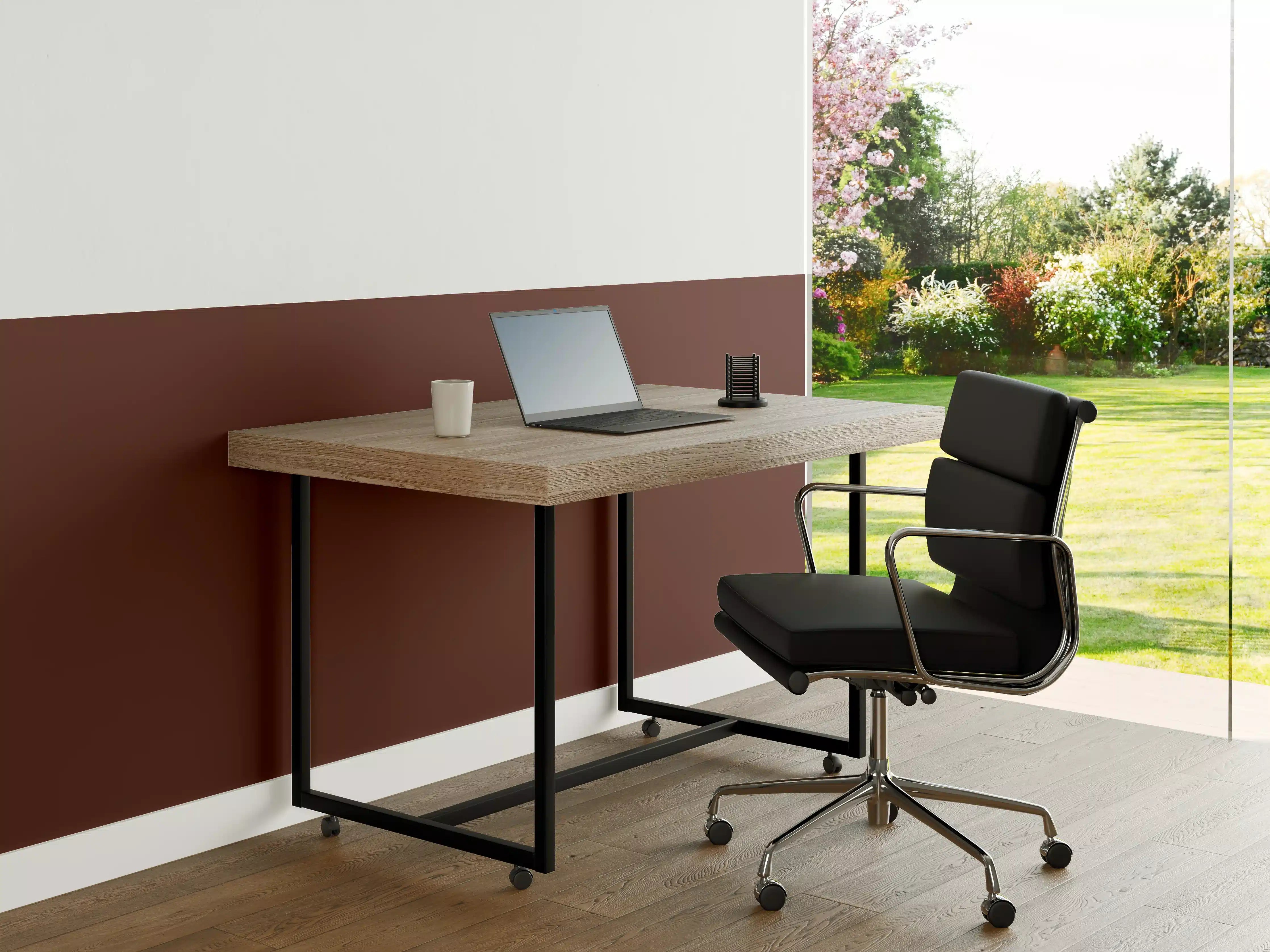 Büro Wandgestaltung - RAL 8015 (Kastanienbraun)