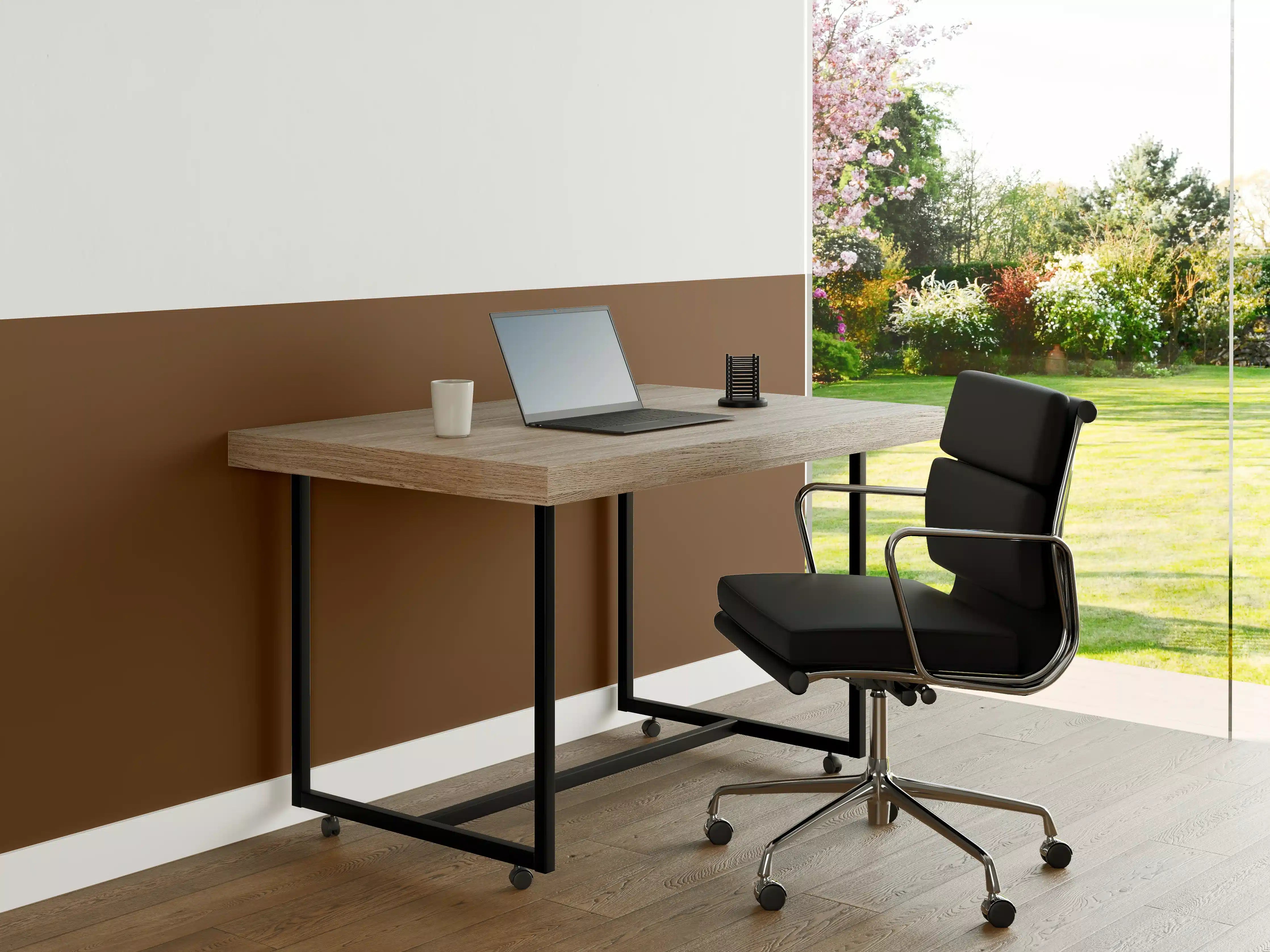 Büro Wandgestaltung - RAL 8024 (Beigebraun)
