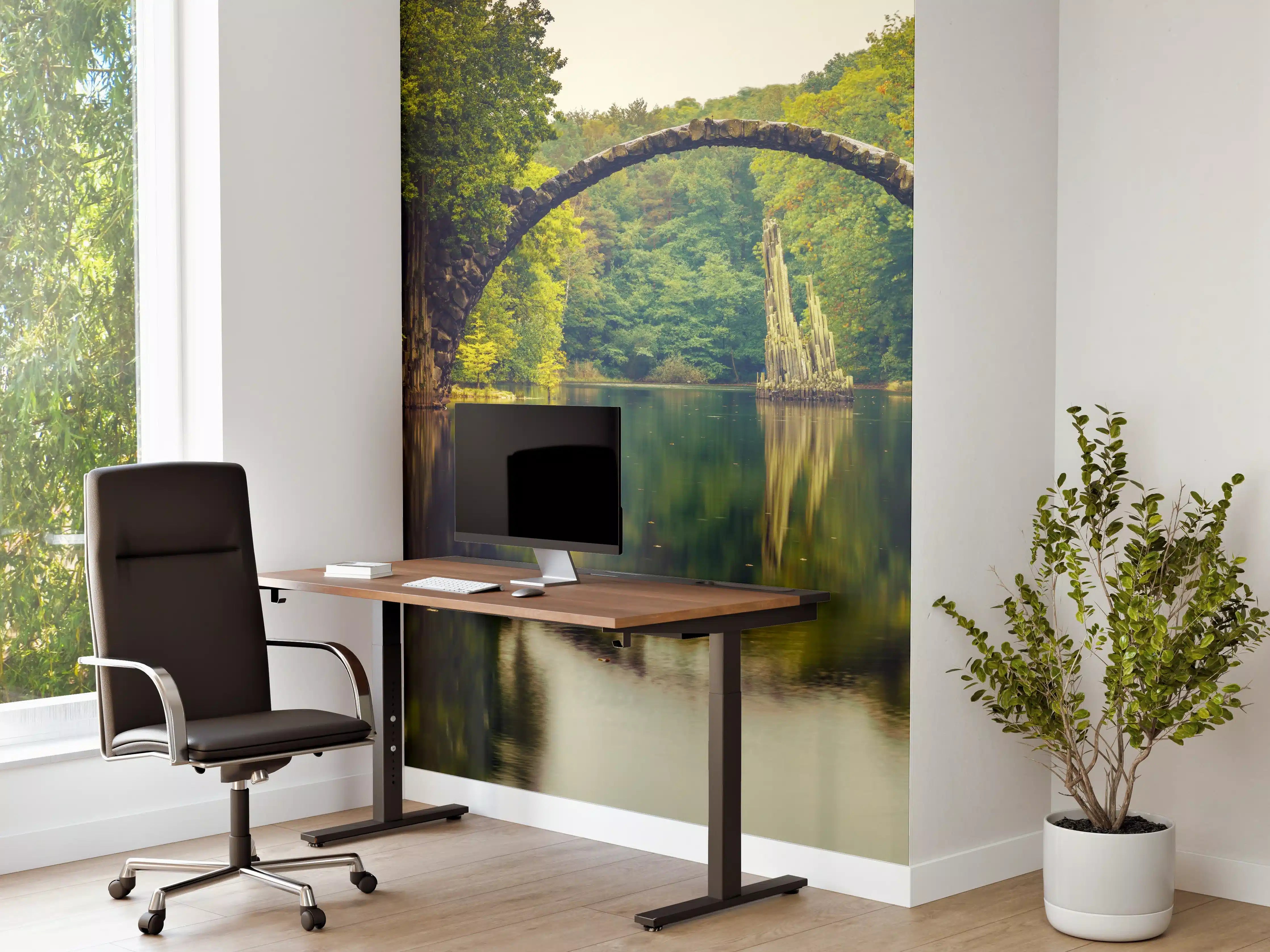 Büro Wandgestaltung - Rakotz bridge in Kromlau