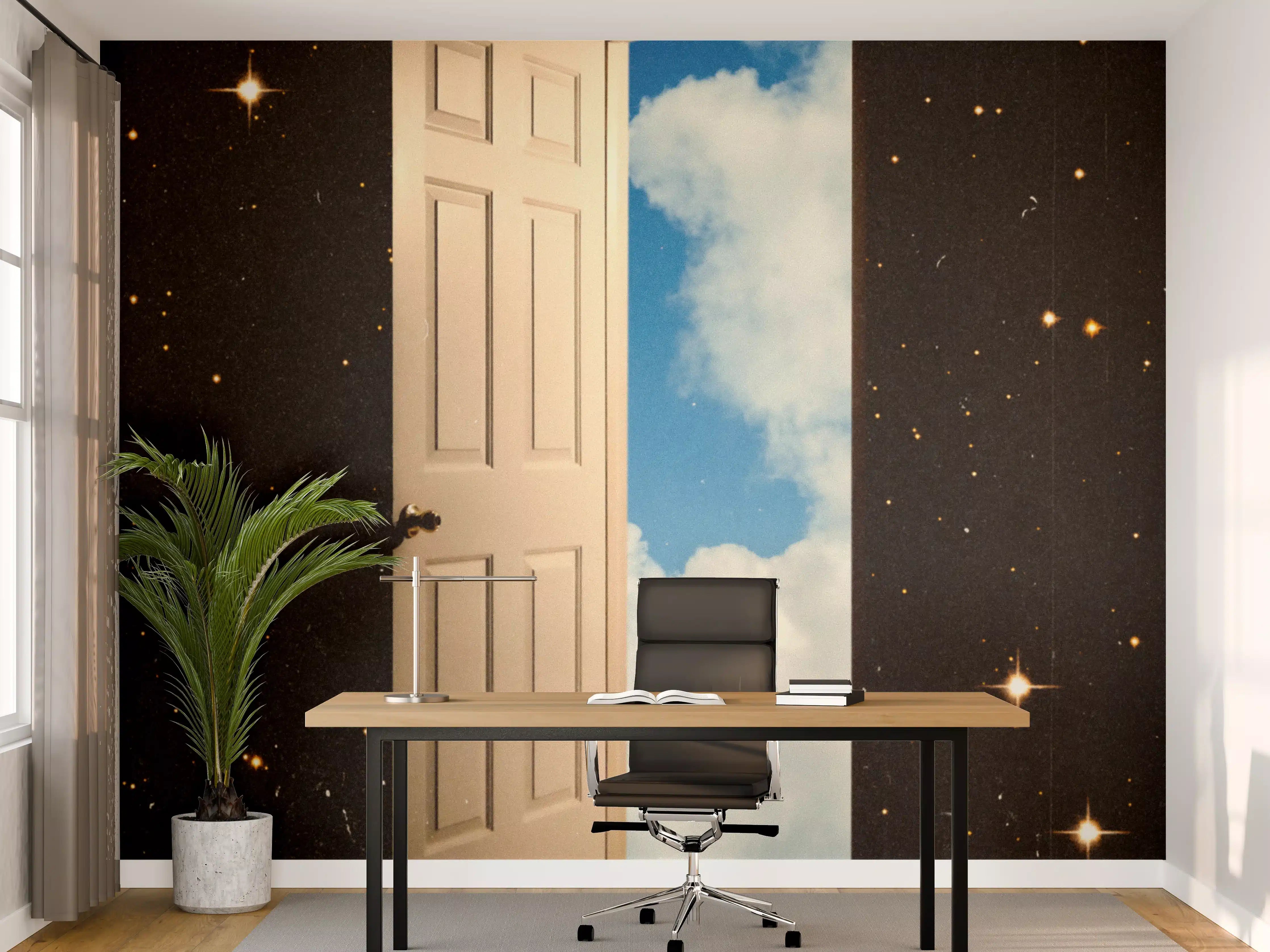 Büro Wandgestaltung - Raumreisen - Türportal