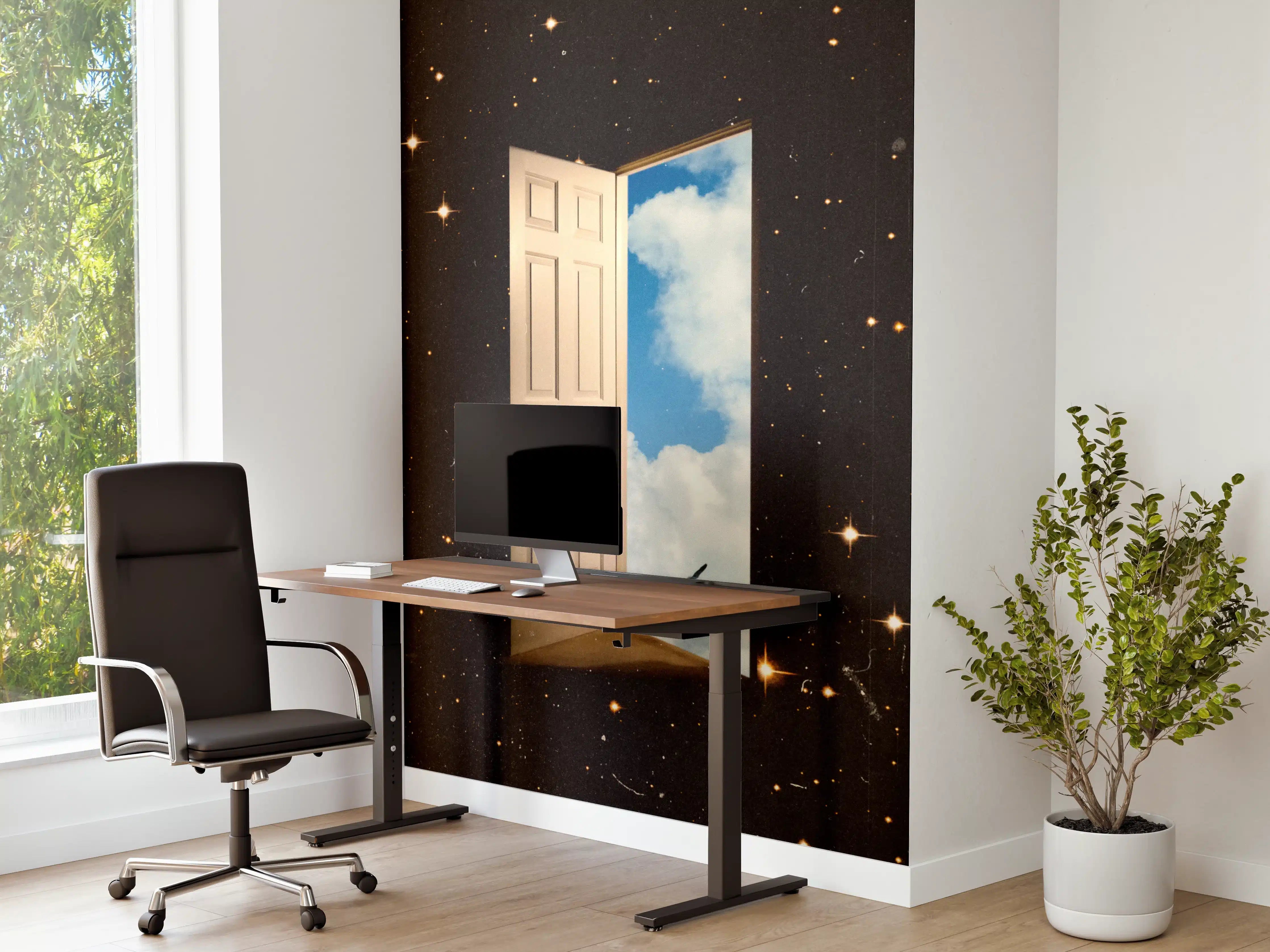 Büro Wandgestaltung - Raumreisen - Türportal