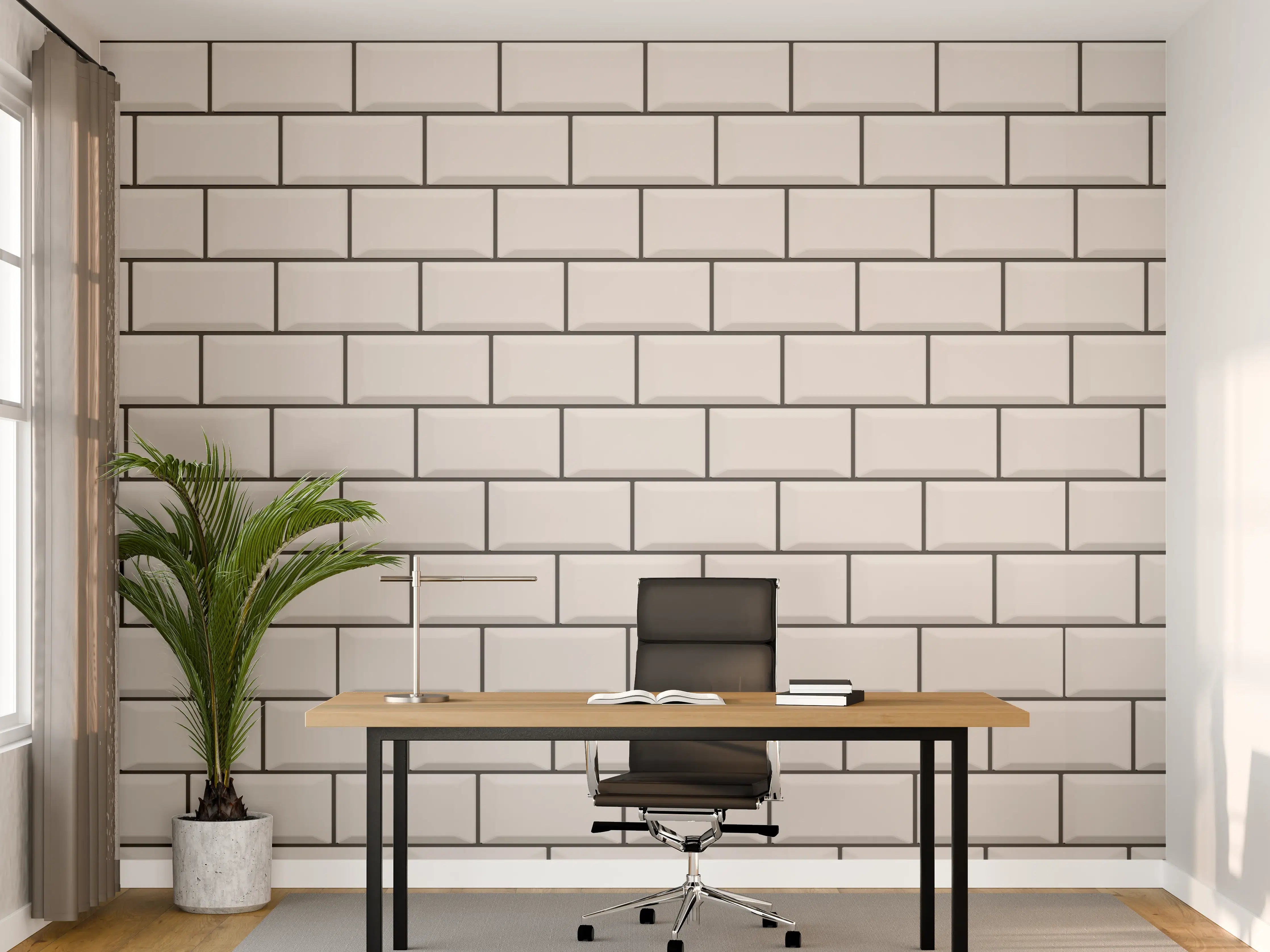 Büro Wandgestaltung - Reiner Weiß Hintergrund