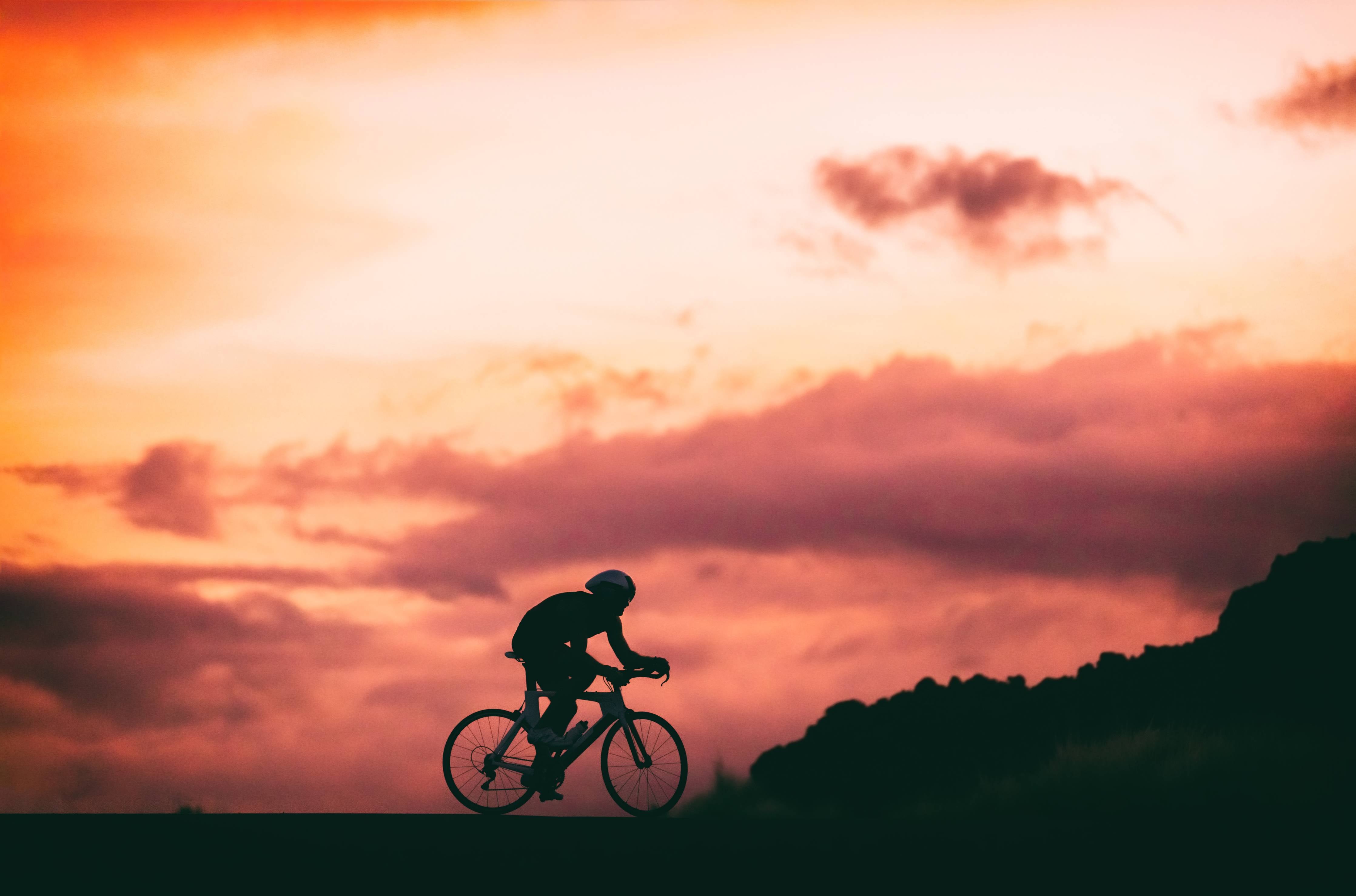 Büro Wandgestaltung-Rennradfahrer